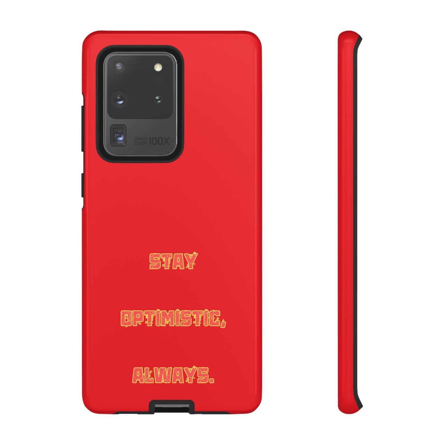 Stay Optimistic, Always #22 Tough Cases iPhone Samsung Google Pixel - MahaCase