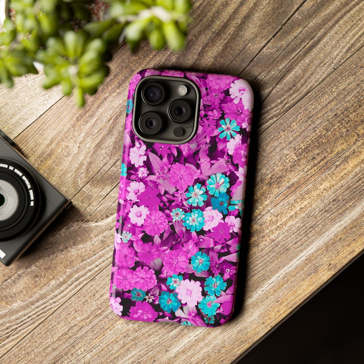 Lucid Flowers #22-Tough Cases iPhone Samsung Google Pixel - MahaCase