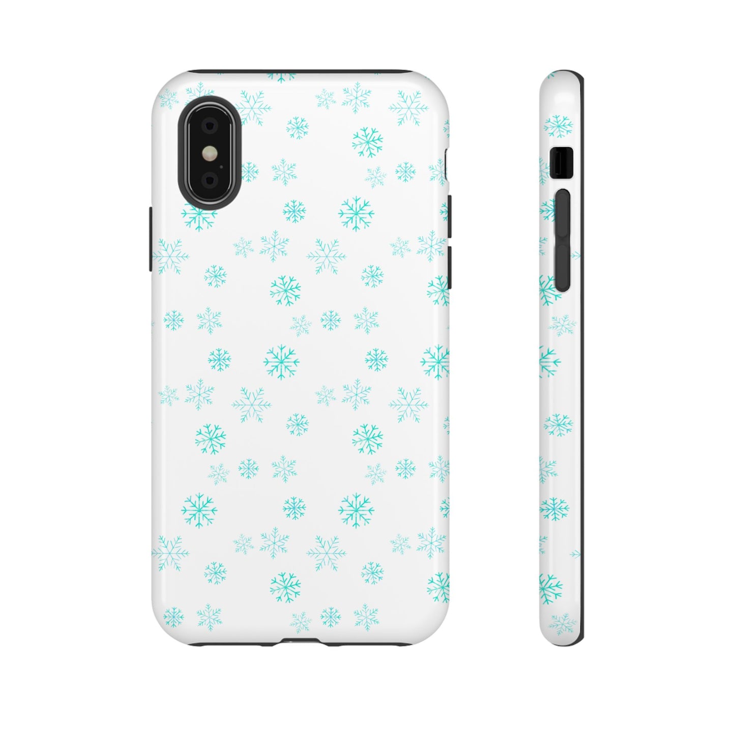 Snowy Blue #12 - Tough Cases iPhone Samsung Google Pixel - MahaCase