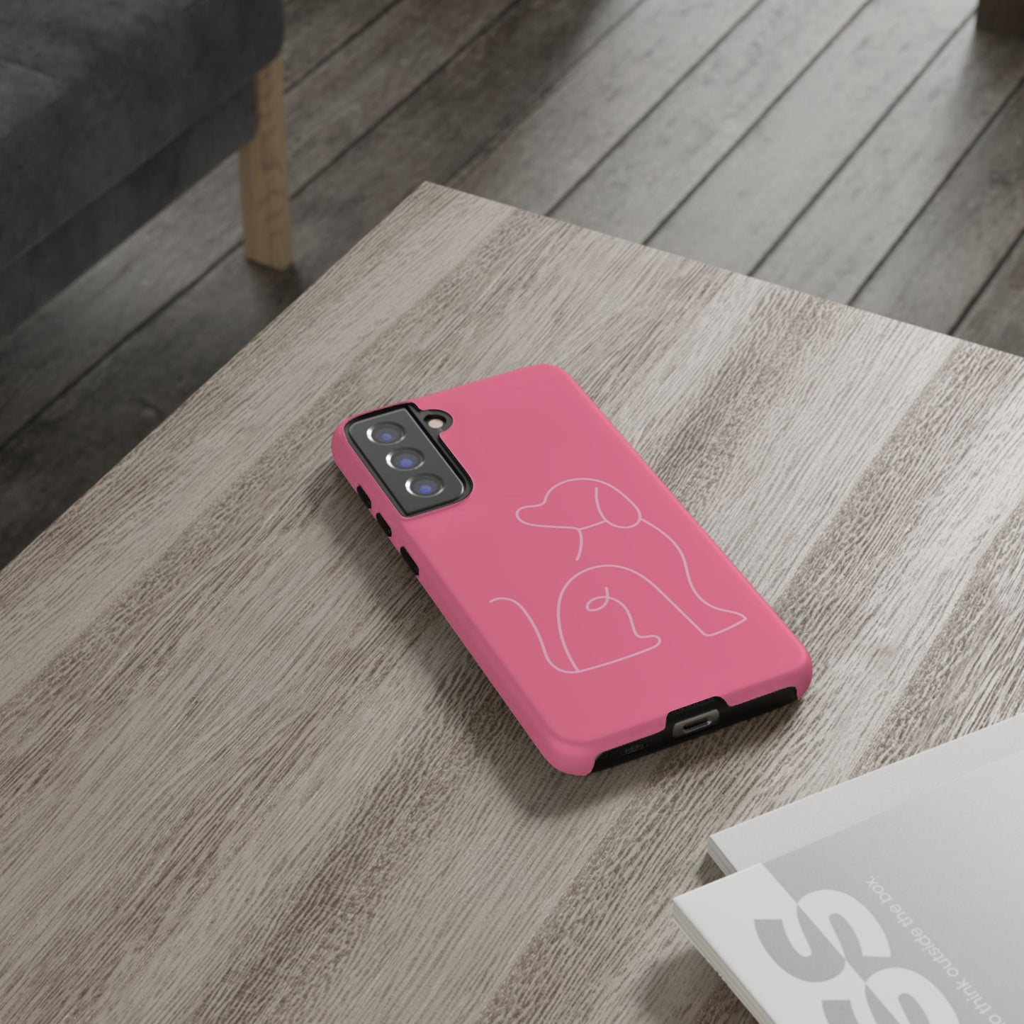 Pink Pup #10-Tough Cases iPhone Samsung Google Pixel - MahaCase