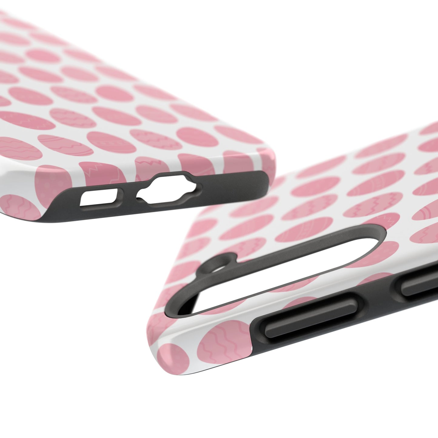 Pink Easter Egg Tough Phone Cases - Durable Protection for Spring Celebrations iPhone Samsung Galaxy - MahaCase
