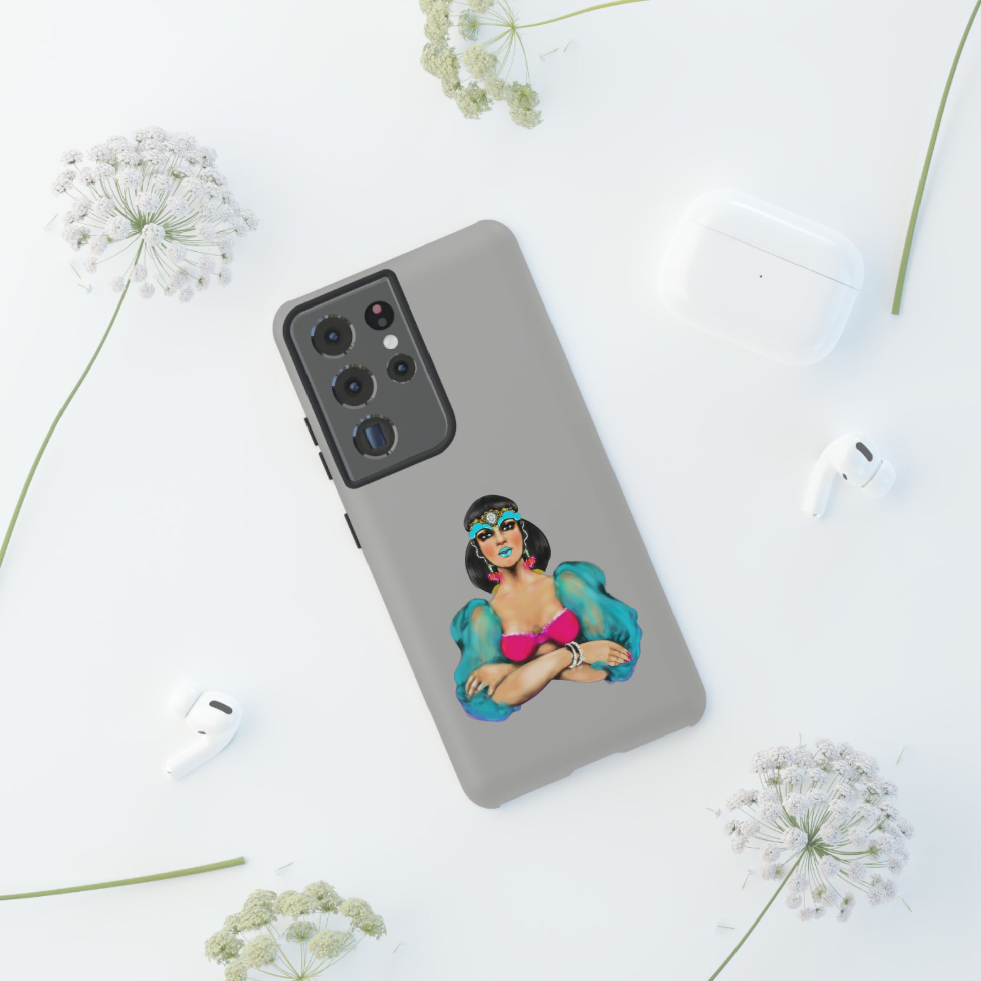 Alpha #2 Gray-Tough Cases - MahaCase