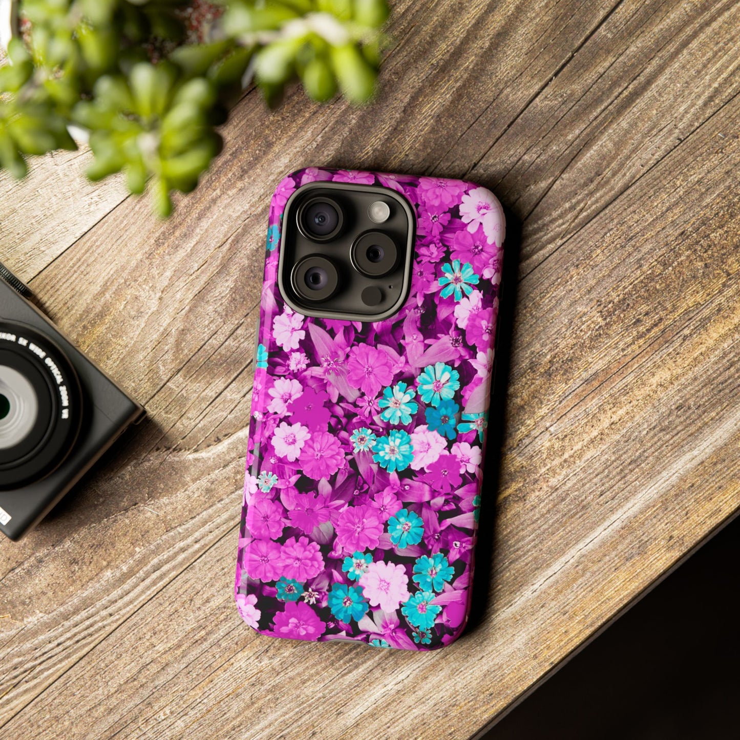 Lucid Flowers #22-Tough Cases iPhone Samsung Google Pixel - MahaCase