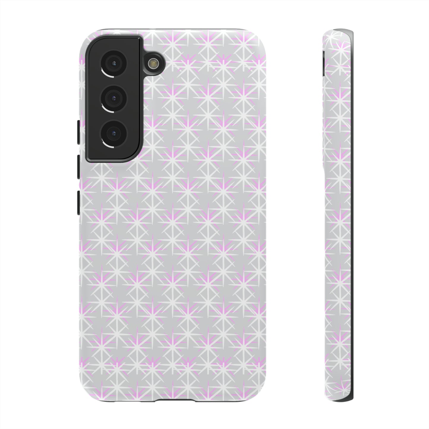 Grey Skies, Pink Stars-Tough Cases - MahaCase