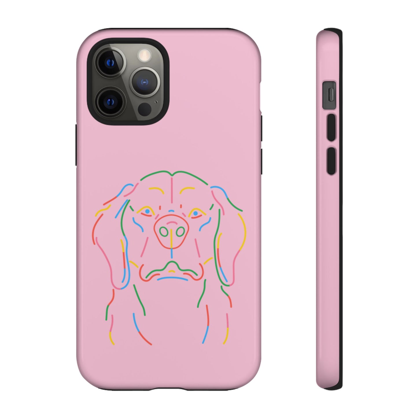 Pop Art Pup #24-Tough Cases iPhone Samsung Google Pixel - MahaCase