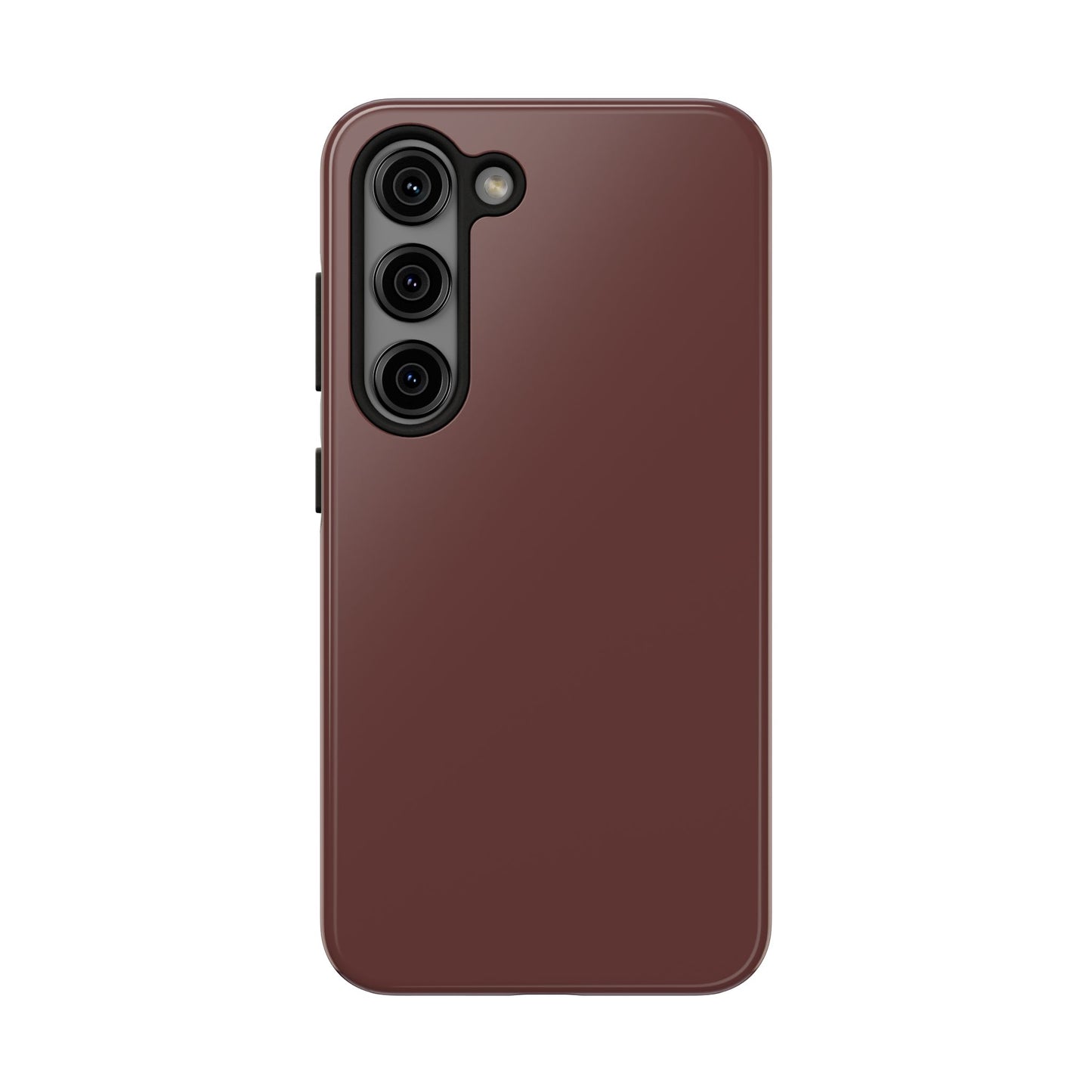 Phone Case - Garnet Color Fall 2025 Trending Color, Sturdy Phone Cases, Durable Cell Phone Covers, Trendy Gadget Protection, Unique Phone Accessories- iPhone, Samsung
