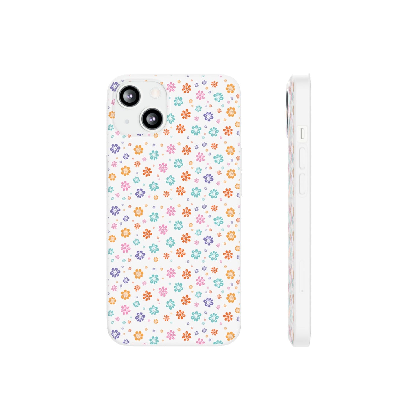 Colorful Spring Floral Flexi Case - Stylish Phone Protection - iPhone Samsung with Gift Packaging - MahaCase