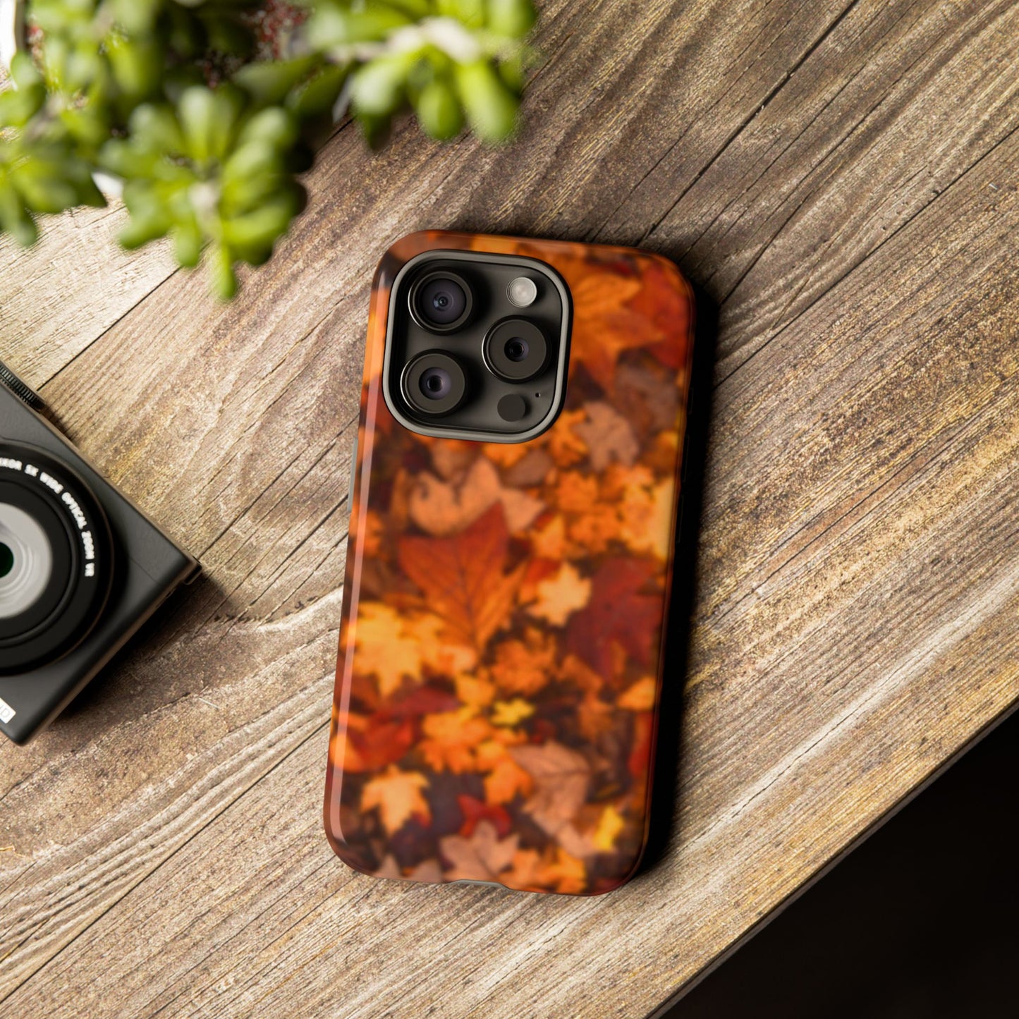Blurred Autumn - Tough Cases iPhone Samsung Google Pixel - MahaCase