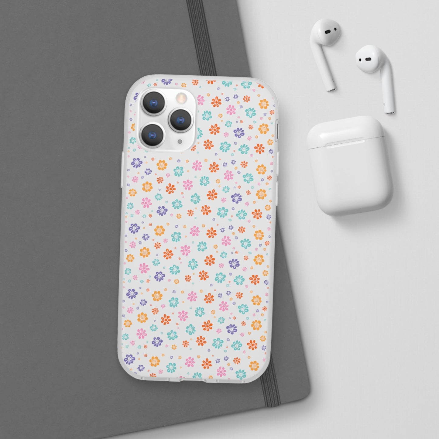 Colorful Spring Floral Flexi Case - Stylish Phone Protection - iPhone Samsung with Gift Packaging - MahaCase