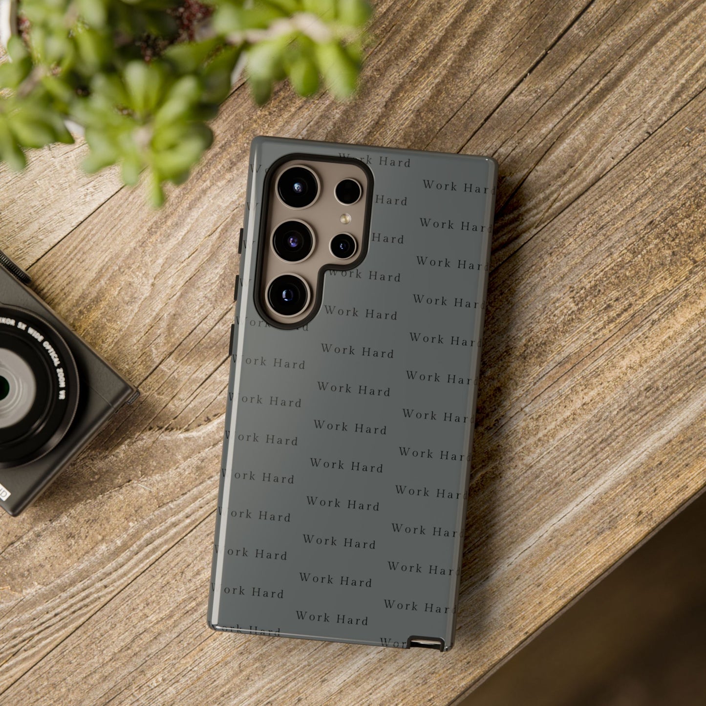 Work Hard Reminder Tough Cases iPhone Samsung Google Pixel - MahaCase