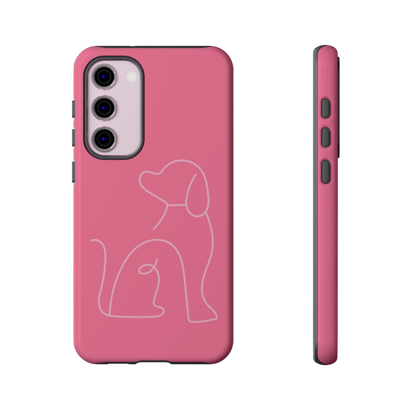 Pink Pup #10-Tough Cases iPhone Samsung Google Pixel - MahaCase