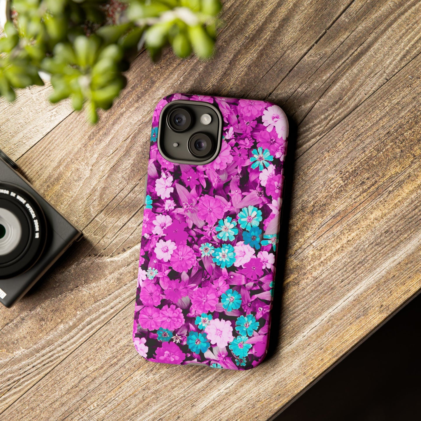 Lucid Flowers #22-Tough Cases iPhone Samsung Google Pixel - MahaCase
