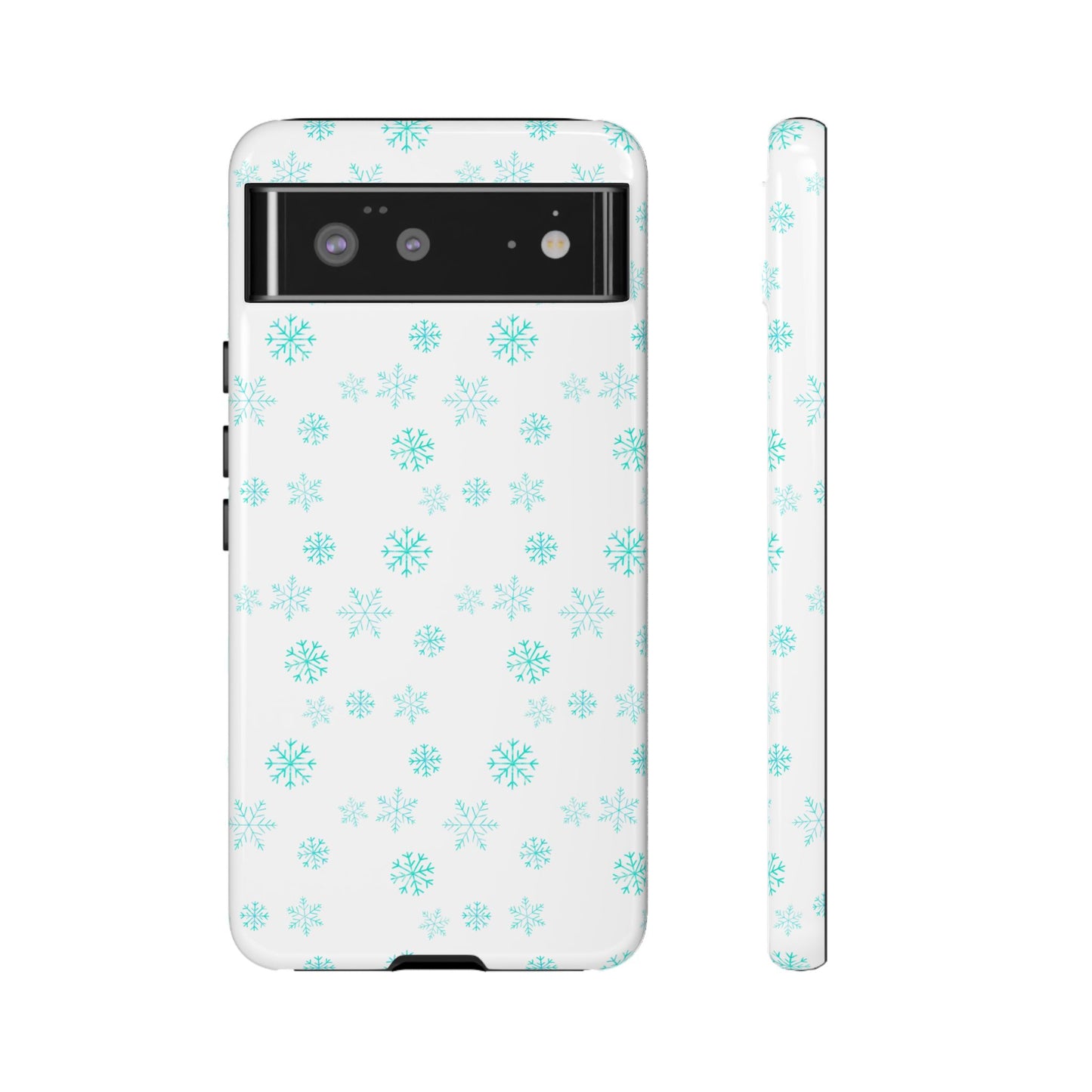 Snowy Blue #12 - Tough Cases iPhone Samsung Google Pixel - MahaCase