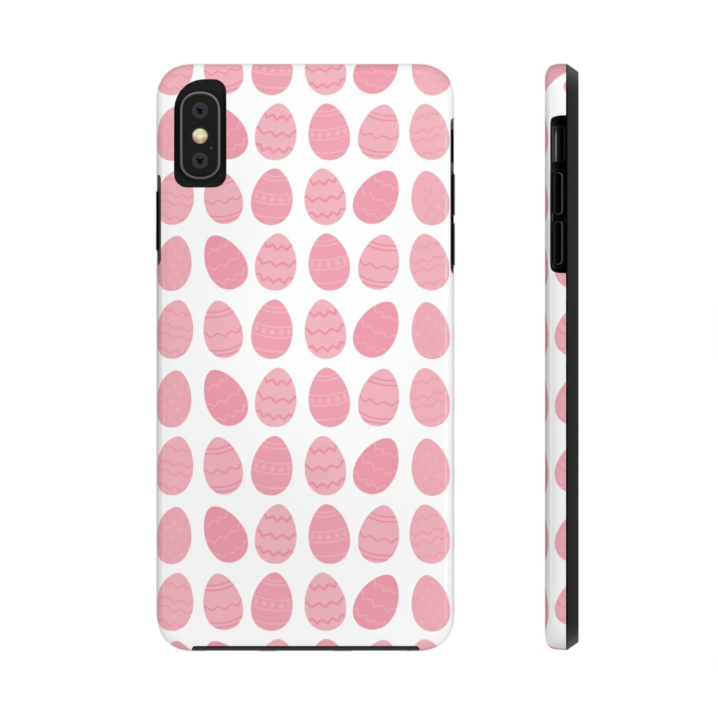 Pink Easter Egg Tough Phone Cases - Durable Protection for Spring Celebrations iPhone Samsung Galaxy - MahaCase