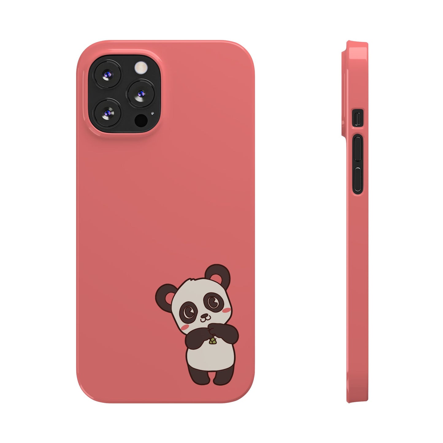Cute Panda #36-Slim iPhone Cases - MahaCase