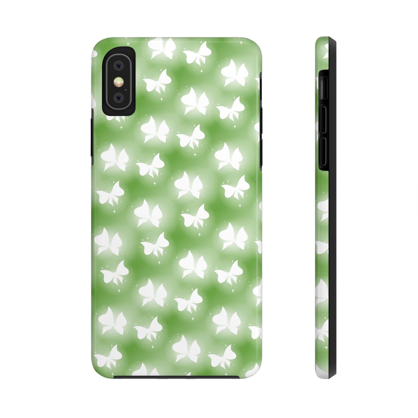 Nature-Inspired Tough Phone Case with Butterfly Design iPhone Samsung Galaxy - MahaCase