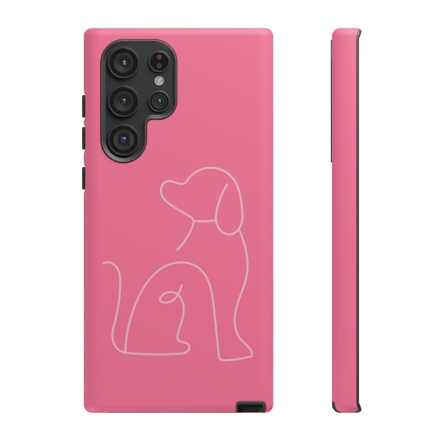 Pink Pup #10-Tough Cases iPhone Samsung Google Pixel - MahaCase