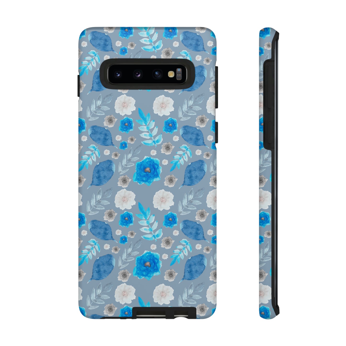 Blue Blooms-Tough Cases - MahaCase