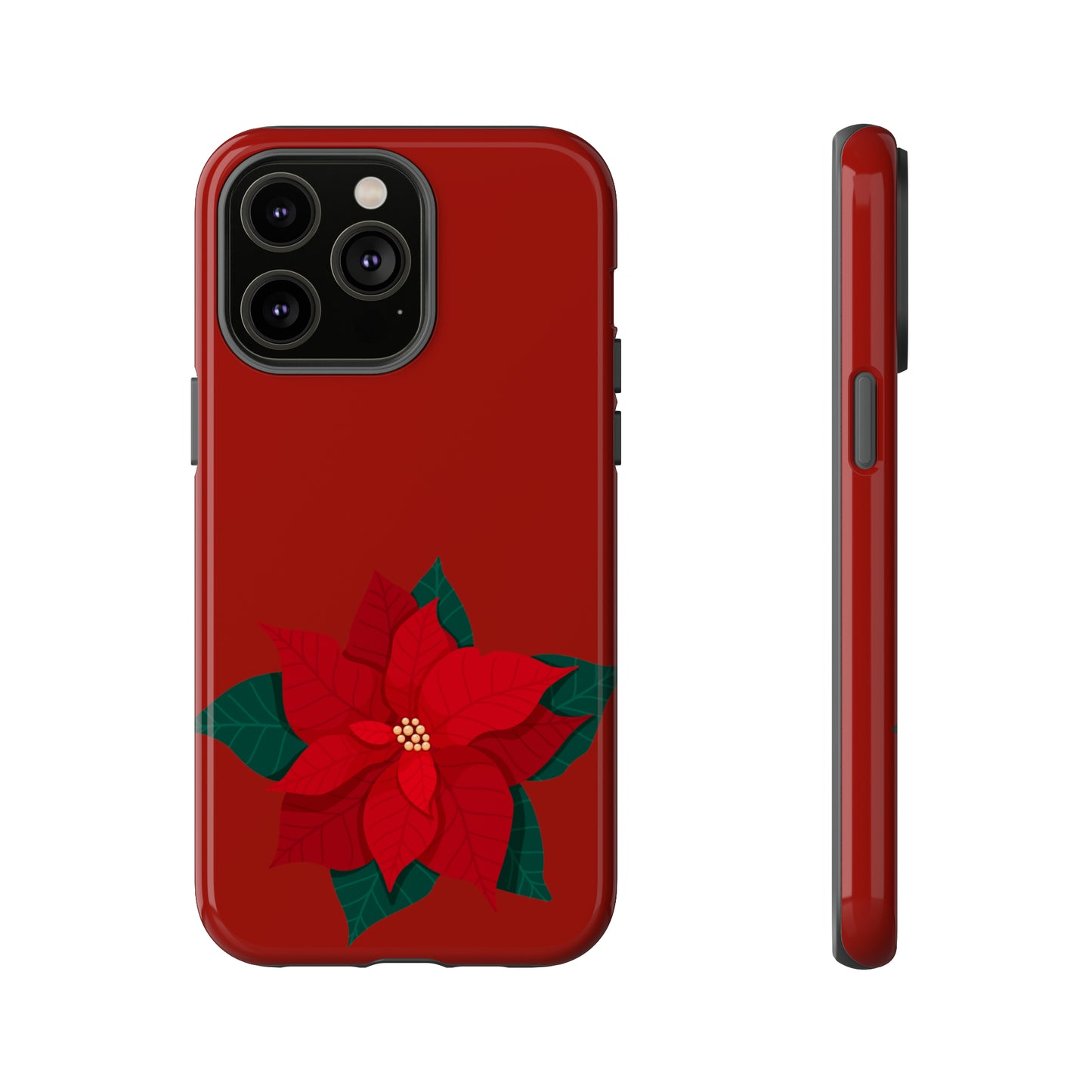 Poinsettia Charm #12-Tough Cases - MahaCase