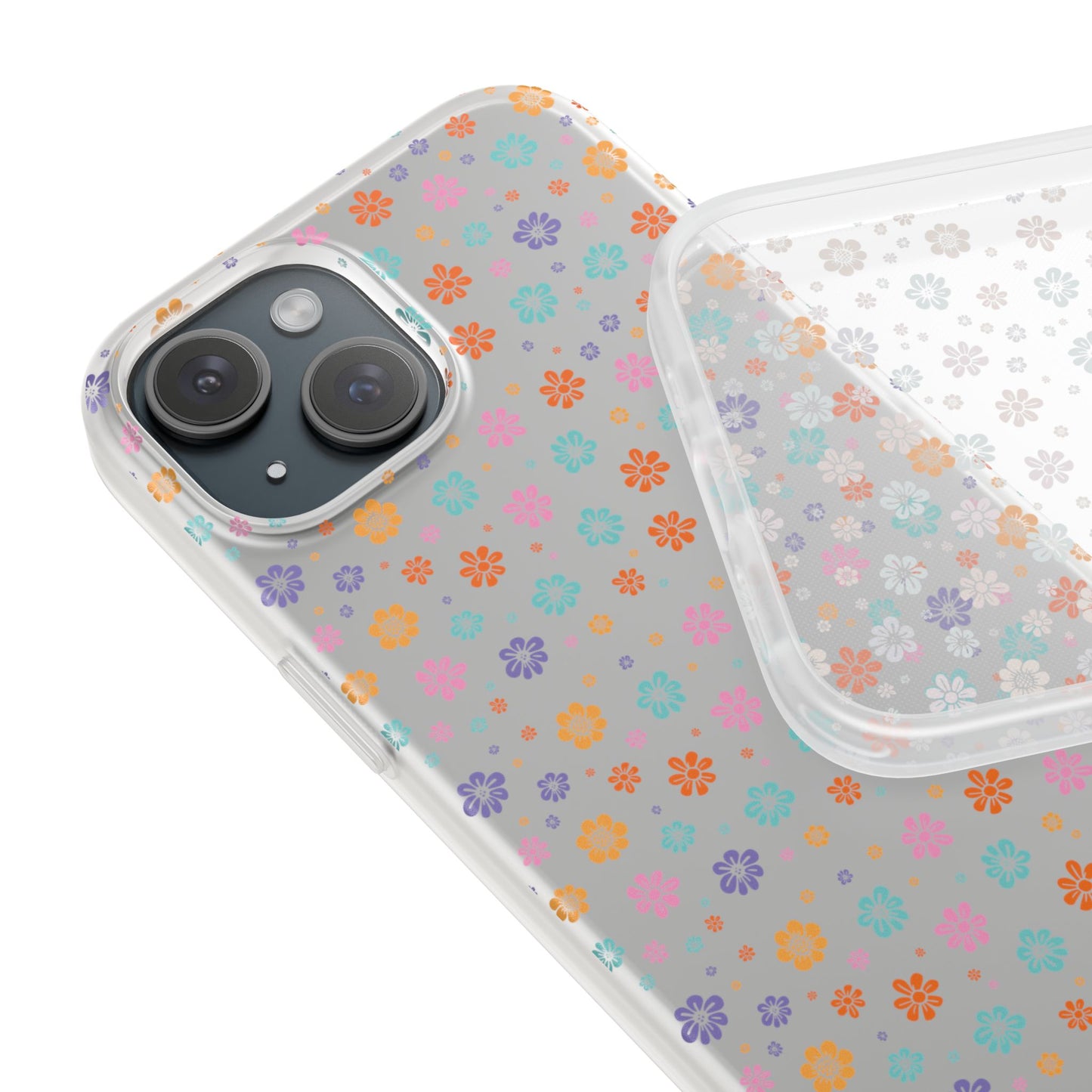 Colorful Spring Floral Flexi Case - Stylish Phone Protection - iPhone Samsung with Gift Packaging - MahaCase