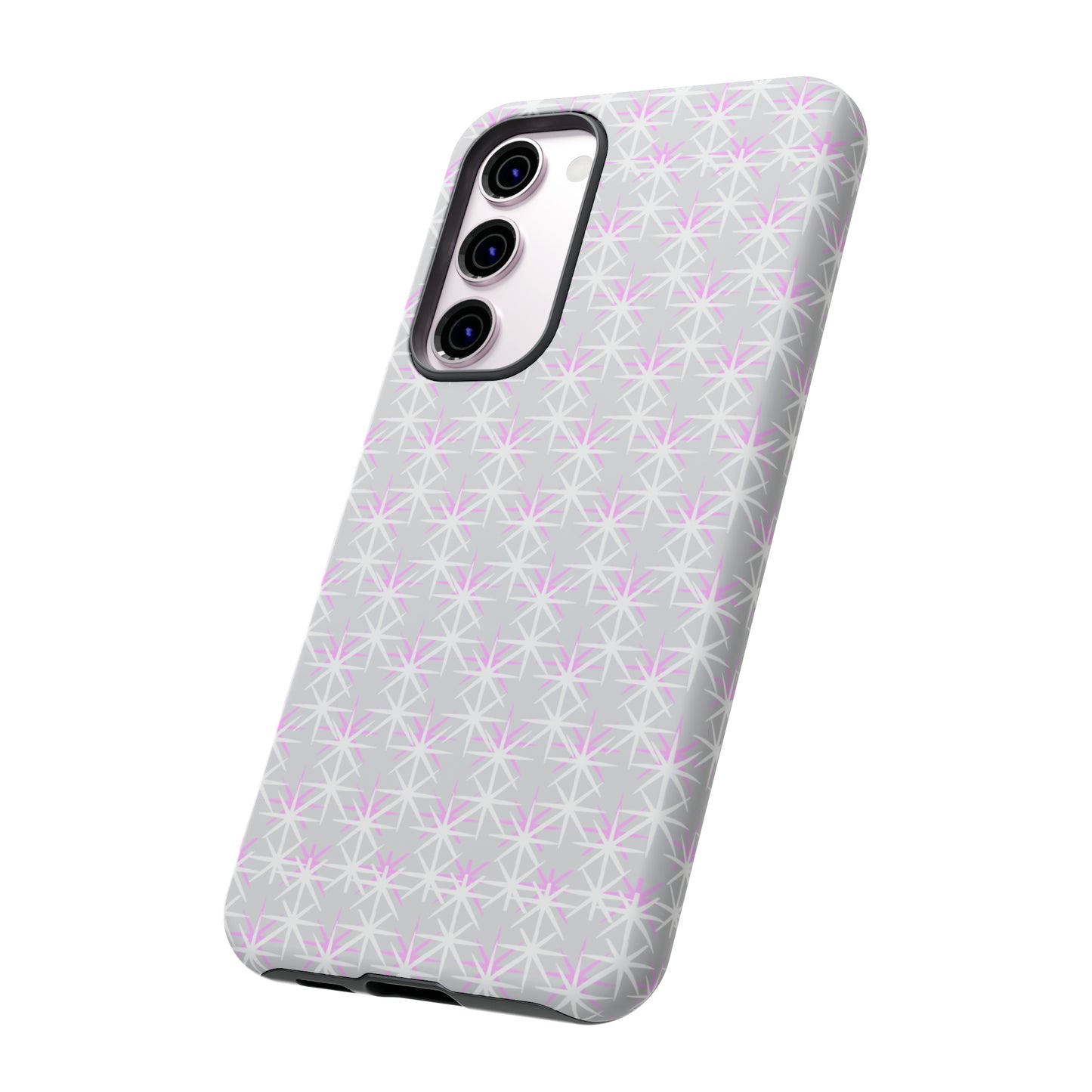 Grey Skies, Pink Stars-Tough Cases - MahaCase