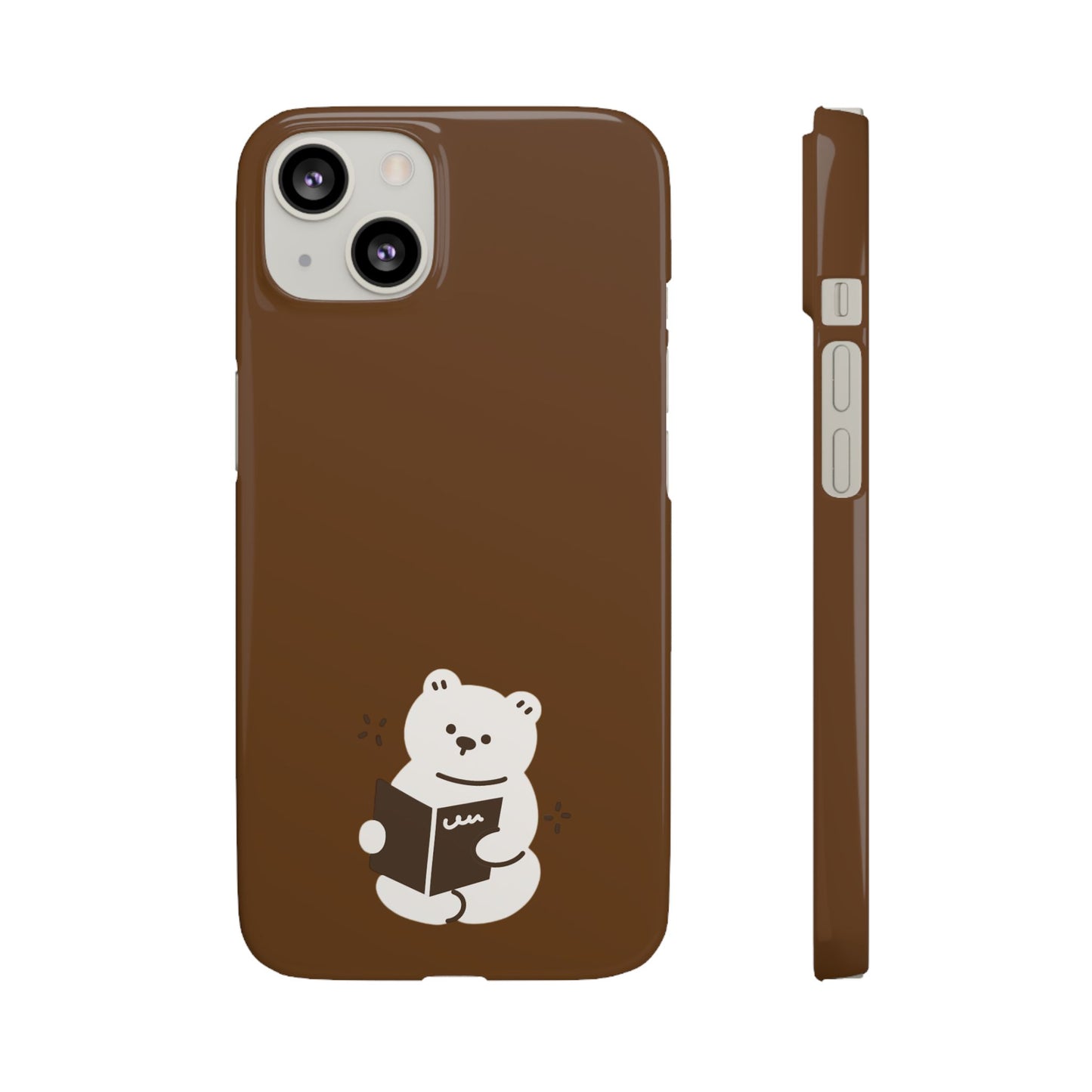 Reading Bear #02-Snap Cases - MahaCase