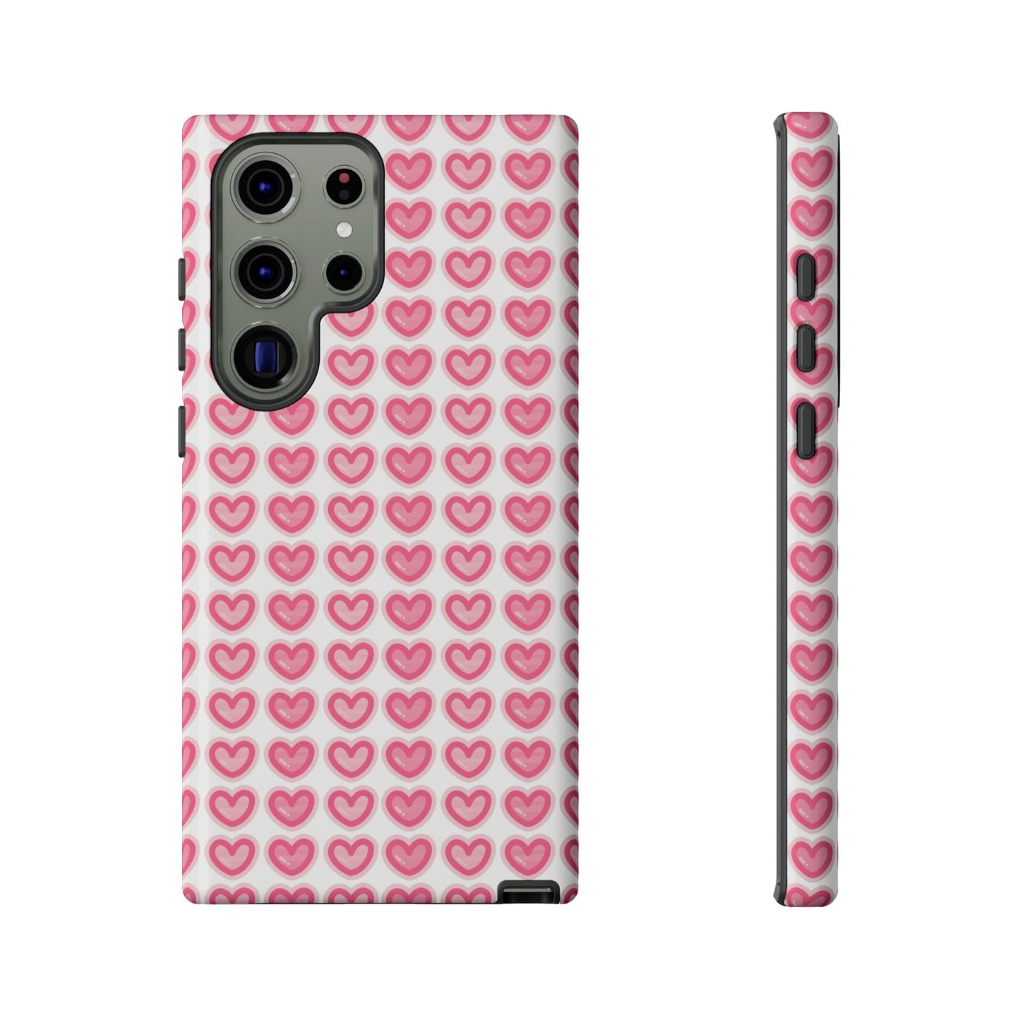 Hearts Pattern - Tough Cases iPhone Samsung Google Pixel - MahaCase