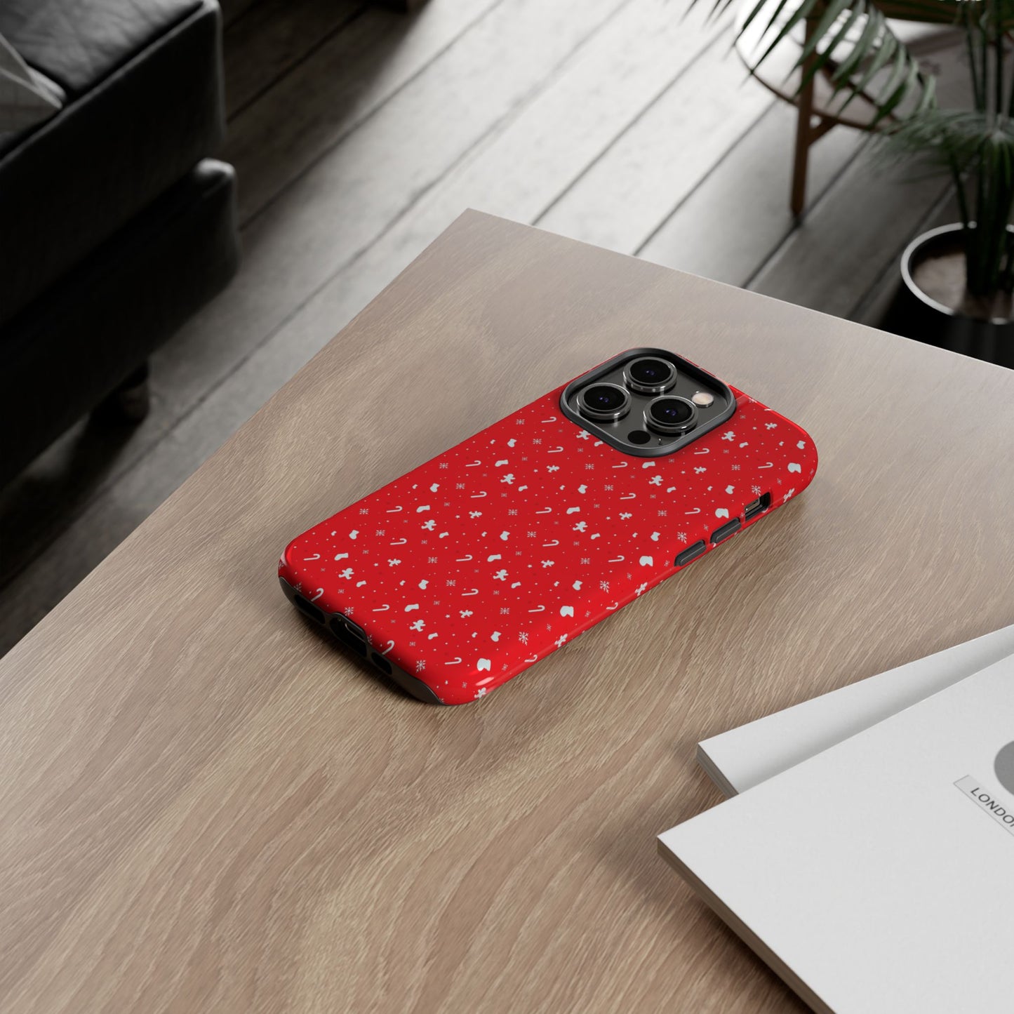Candy Cane Blizzard #22 - Tough Cases iPhone Samsung Google Pixel - MahaCase