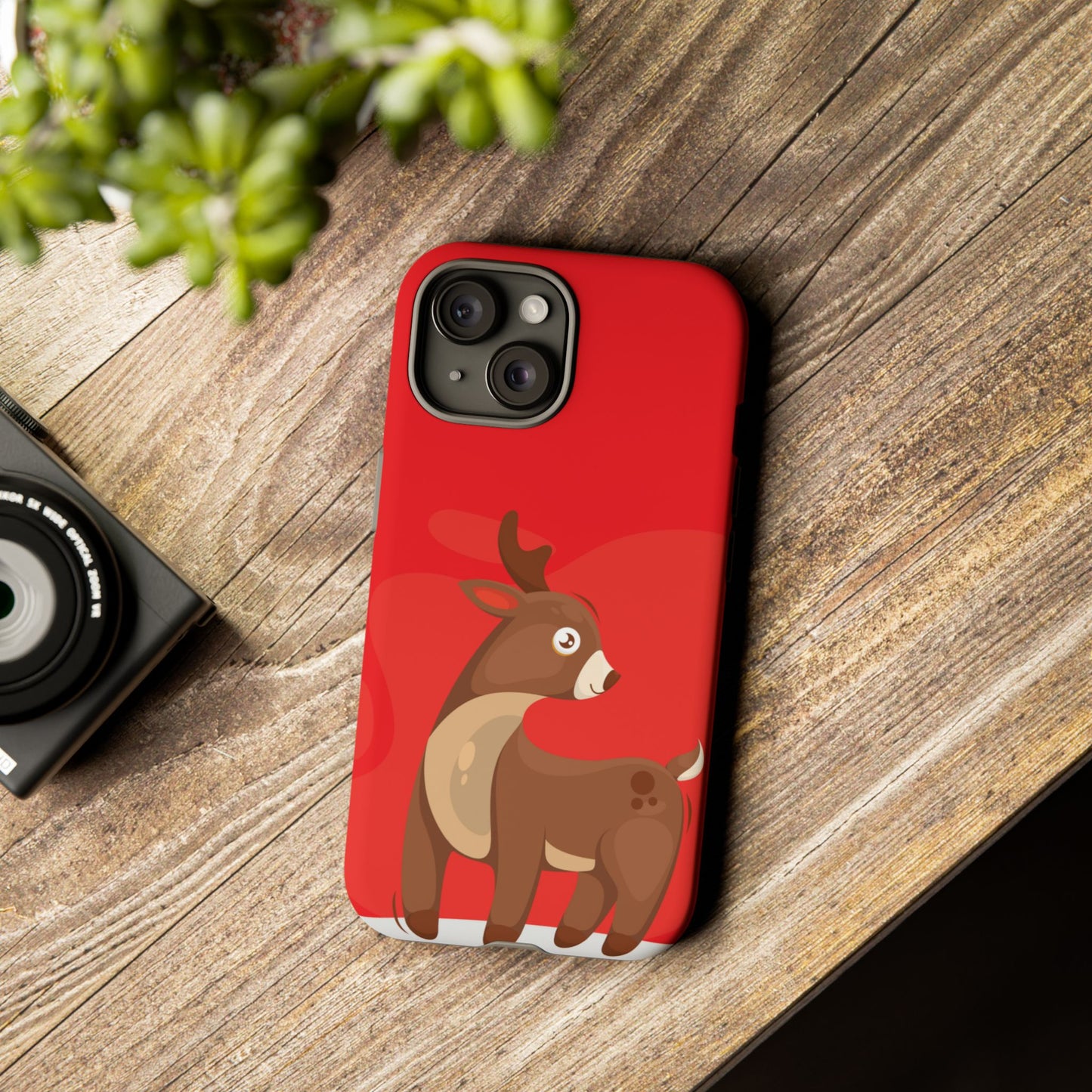 Merry Deer #22-Tough Cases iPhone Samsung Google Pixel - MahaCase
