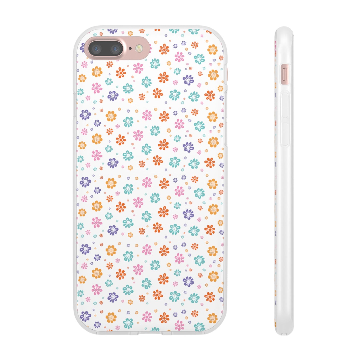 Colorful Spring Floral Flexi Case - Stylish Phone Protection - iPhone Samsung with Gift Packaging - MahaCase