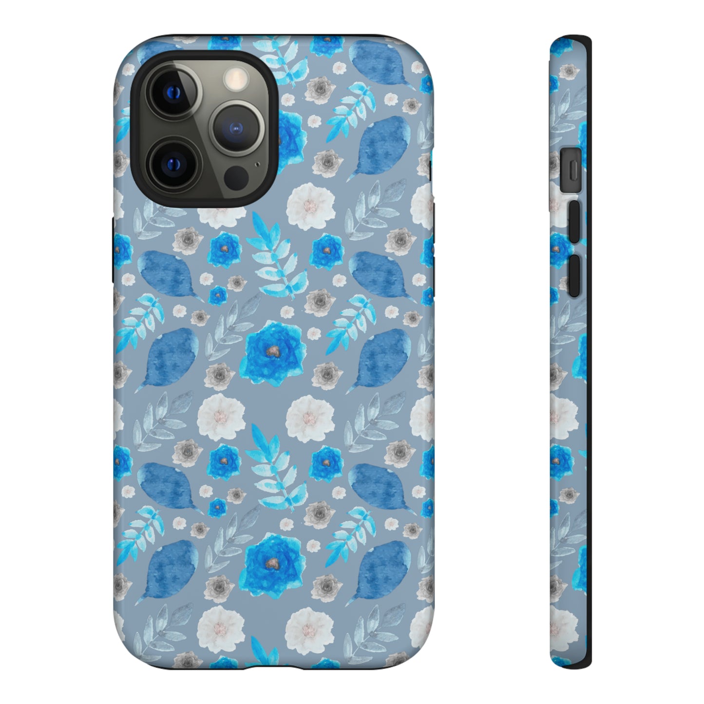 Blue Blooms-Tough Cases - MahaCase