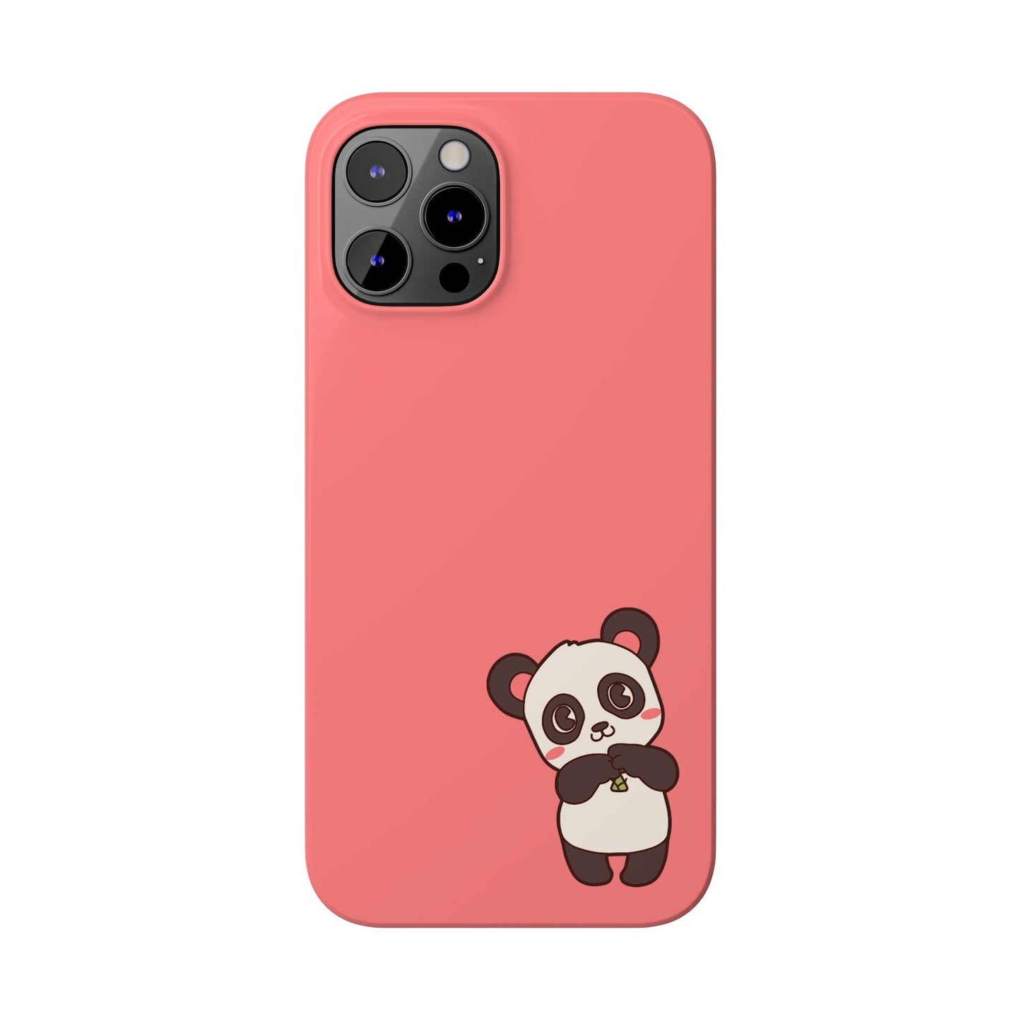 Cute Panda #36-Slim iPhone Cases - MahaCase