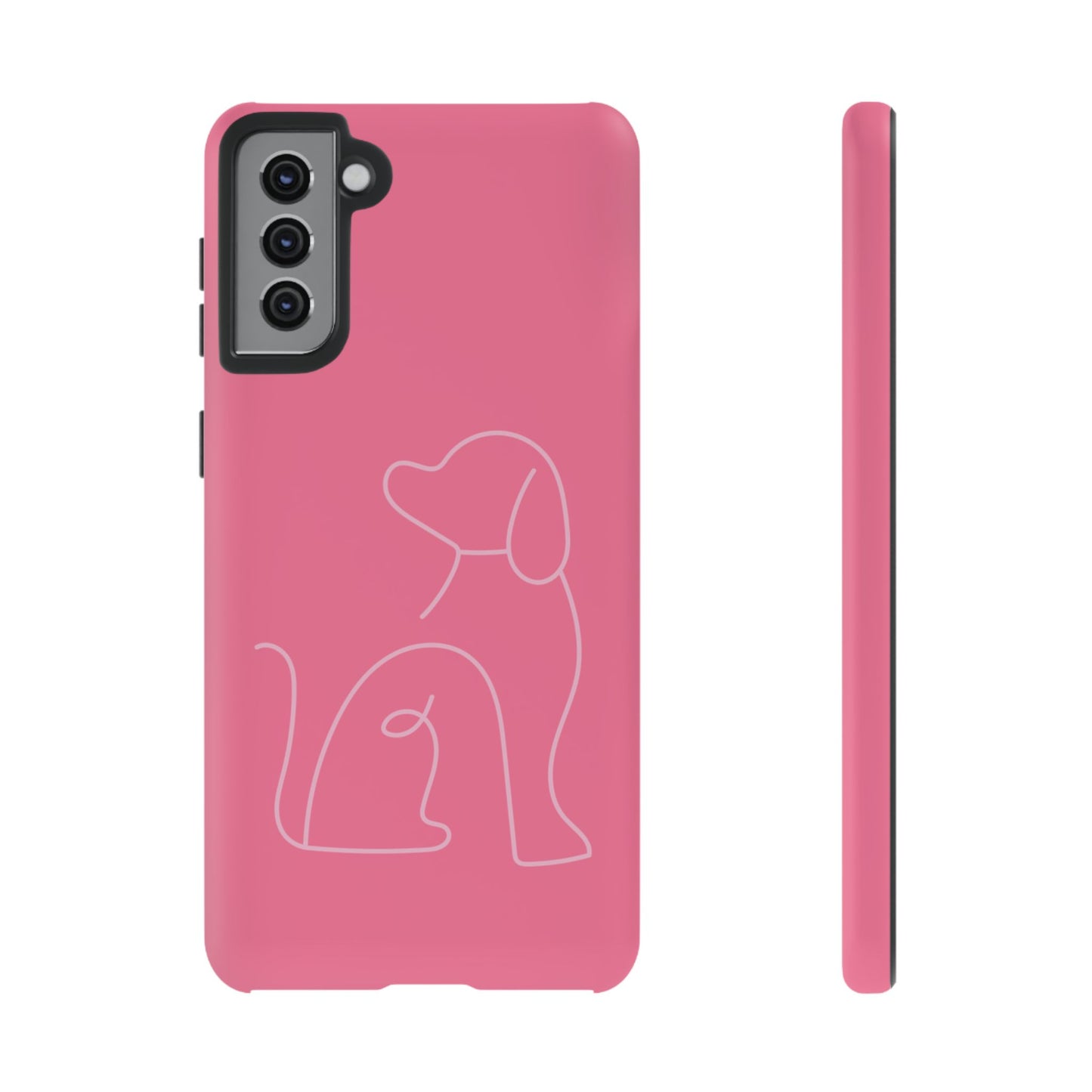 Pink Pup #10-Tough Cases iPhone Samsung Google Pixel - MahaCase