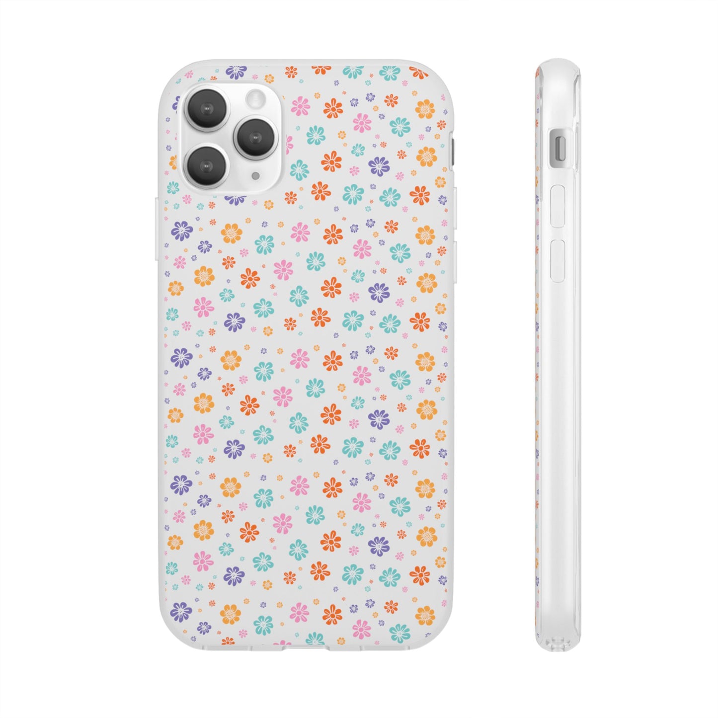 Colorful Spring Floral Flexi Case - Stylish Phone Protection - iPhone Samsung with Gift Packaging - MahaCase