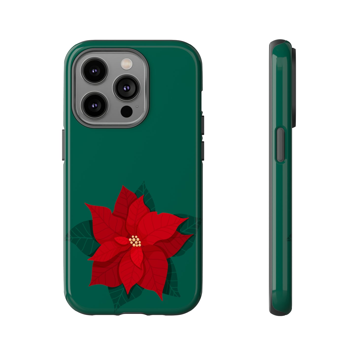 Poinsettia Charm #10-Tough Cases - MahaCase