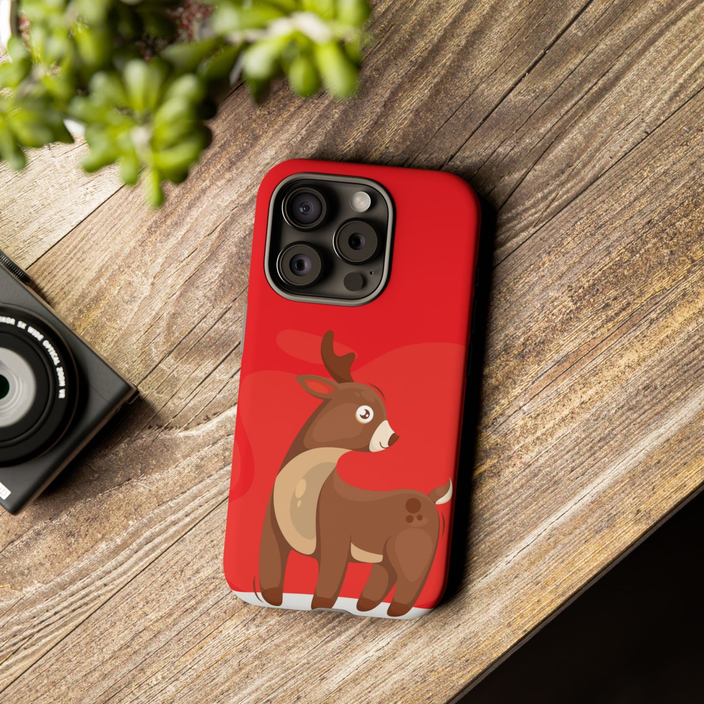 Merry Deer #22-Tough Cases iPhone Samsung Google Pixel - MahaCase