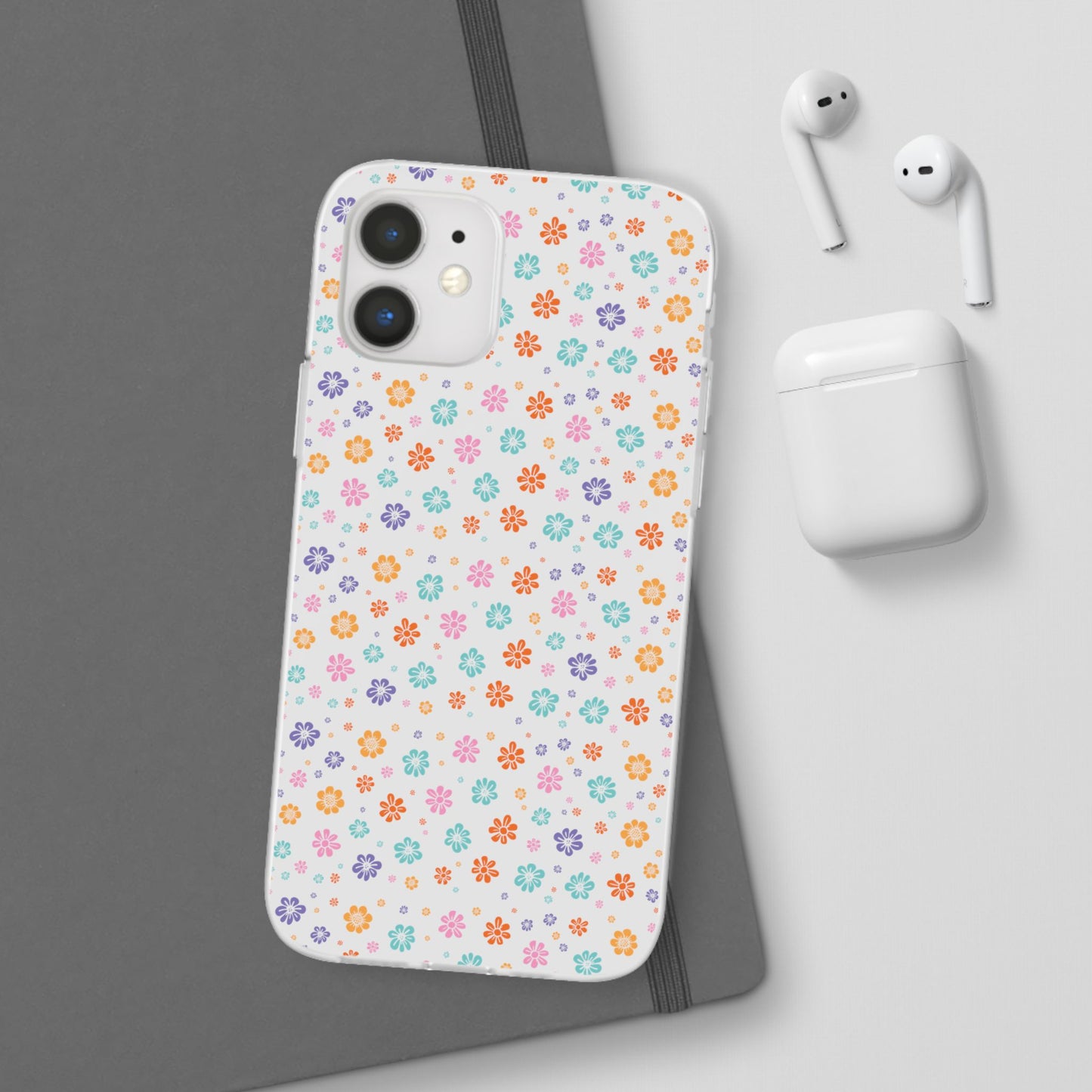 Colorful Spring Floral Flexi Case - Stylish Phone Protection - iPhone Samsung with Gift Packaging - MahaCase