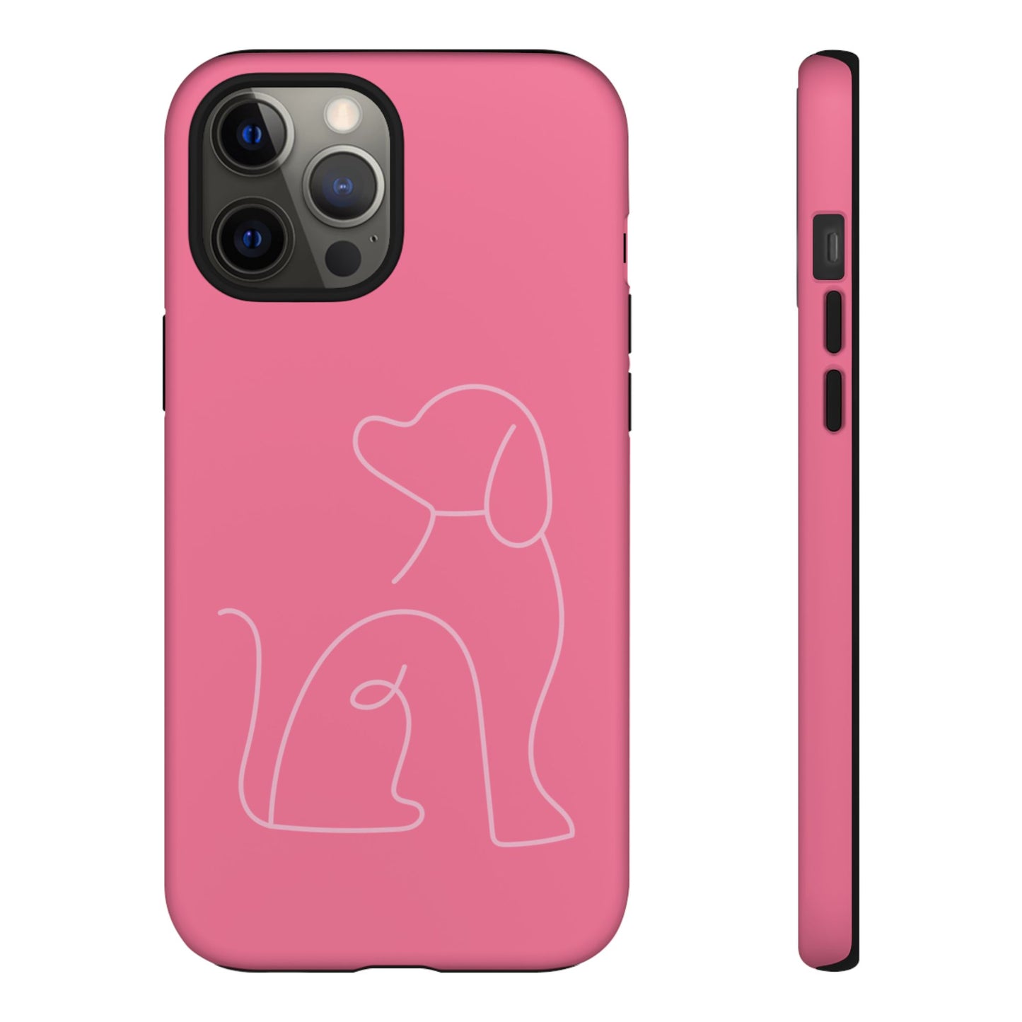 Pink Pup #10-Tough Cases iPhone Samsung Google Pixel - MahaCase