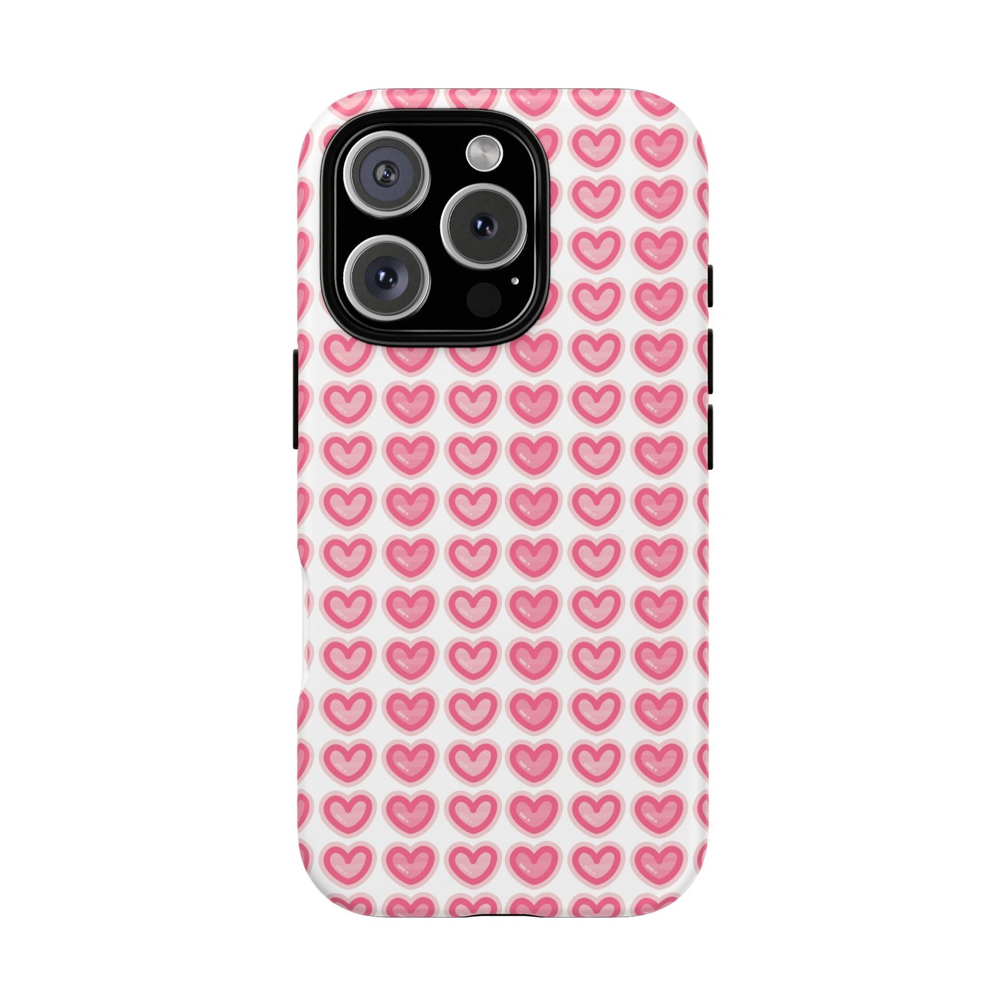Hearts Pattern - Tough Cases iPhone Samsung Google Pixel - MahaCase