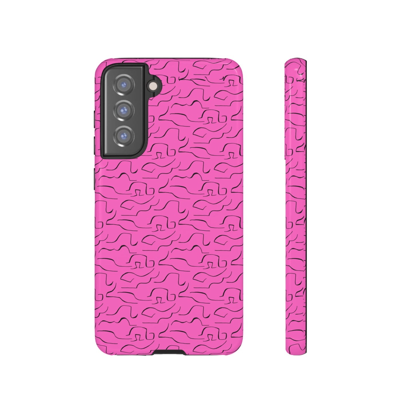 Pink Pattern #33 Tough Cases - MahaCase