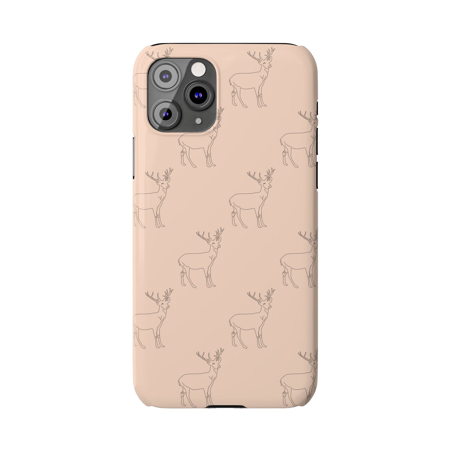 Deer Pattern #03-Slim iPhone Cases - MahaCase