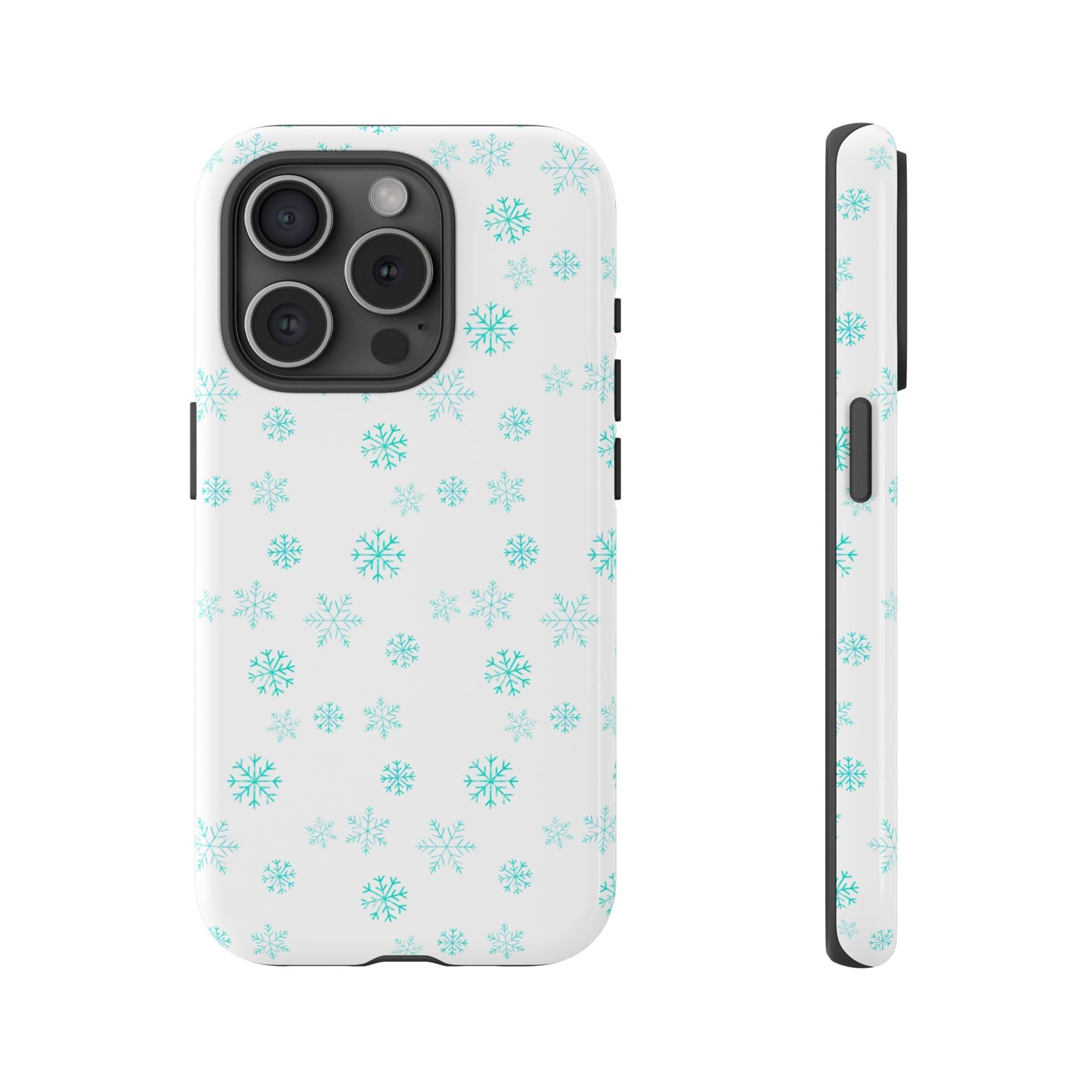 Snowy Blue #12 - Tough Cases iPhone Samsung Google Pixel - MahaCase