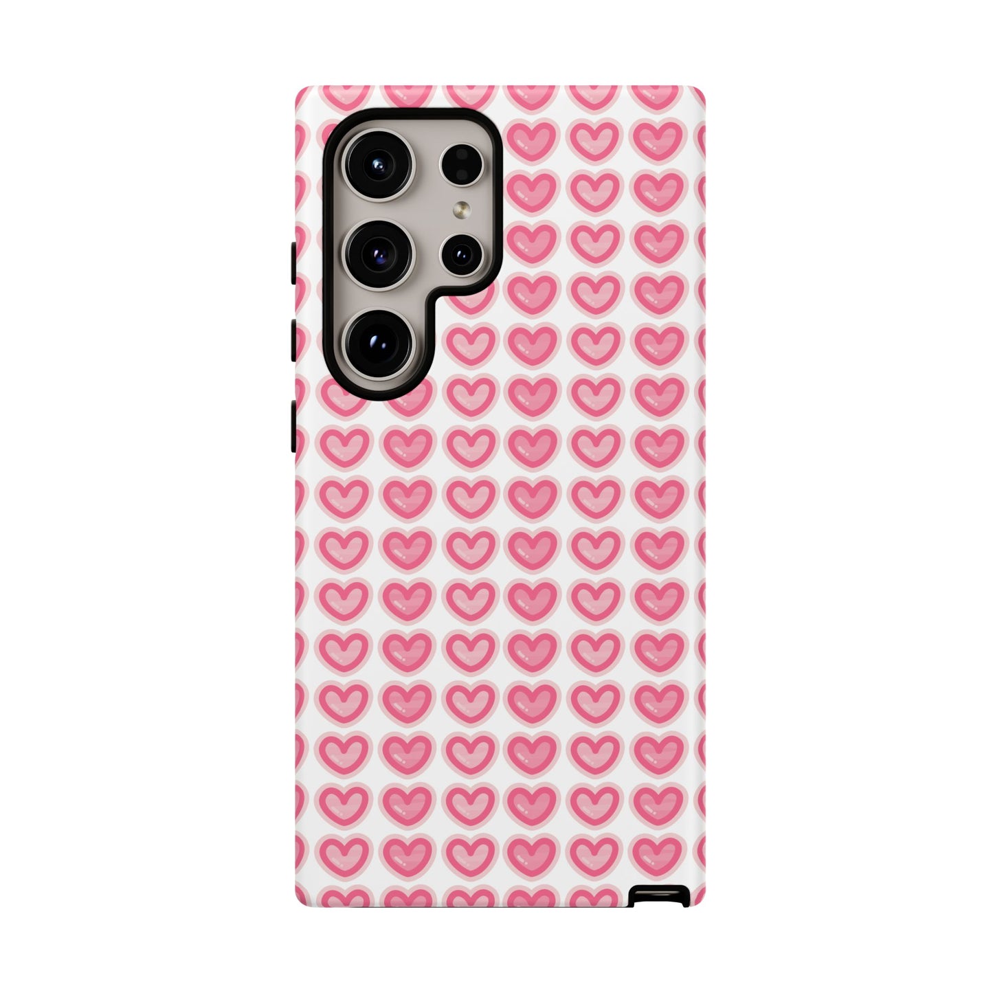 Hearts Pattern - Tough Cases iPhone Samsung Google Pixel - MahaCase