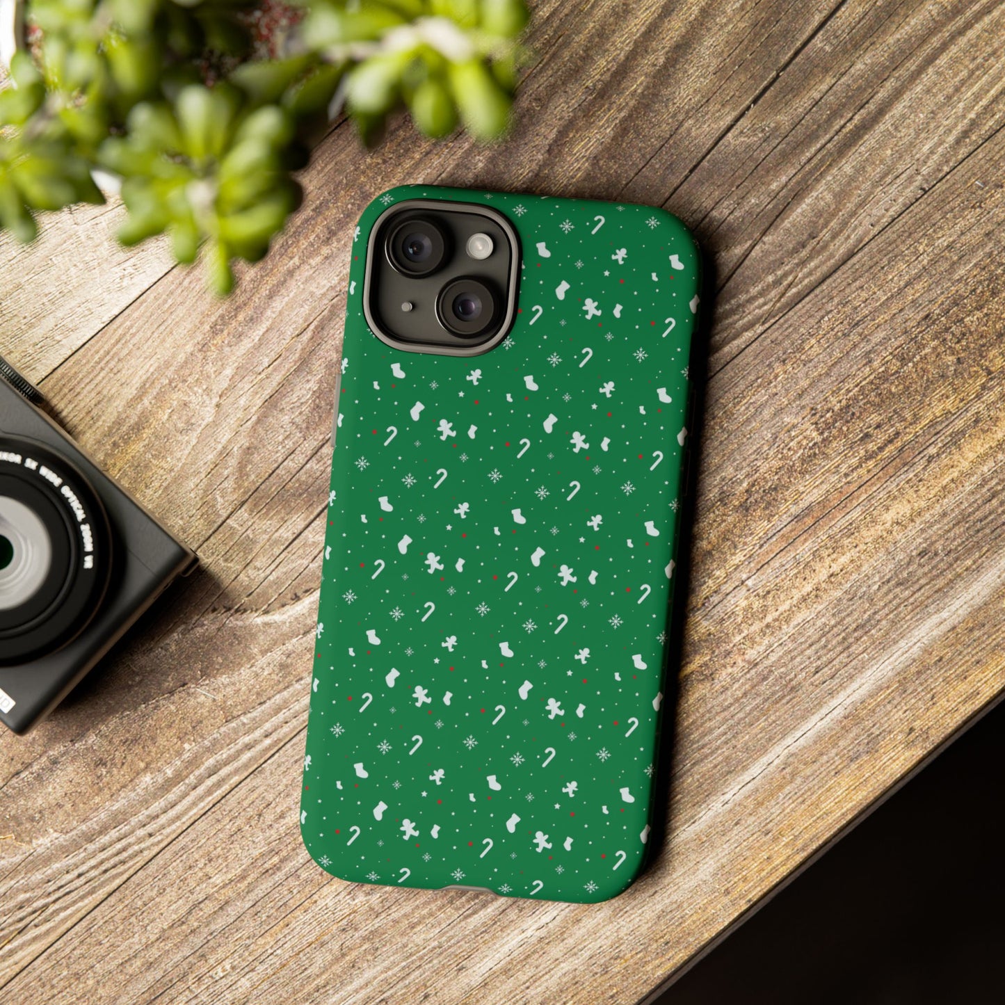 Candy Cane Blizzard #24 - Tough Cases iPhone Samsung Google Pixel - MahaCase