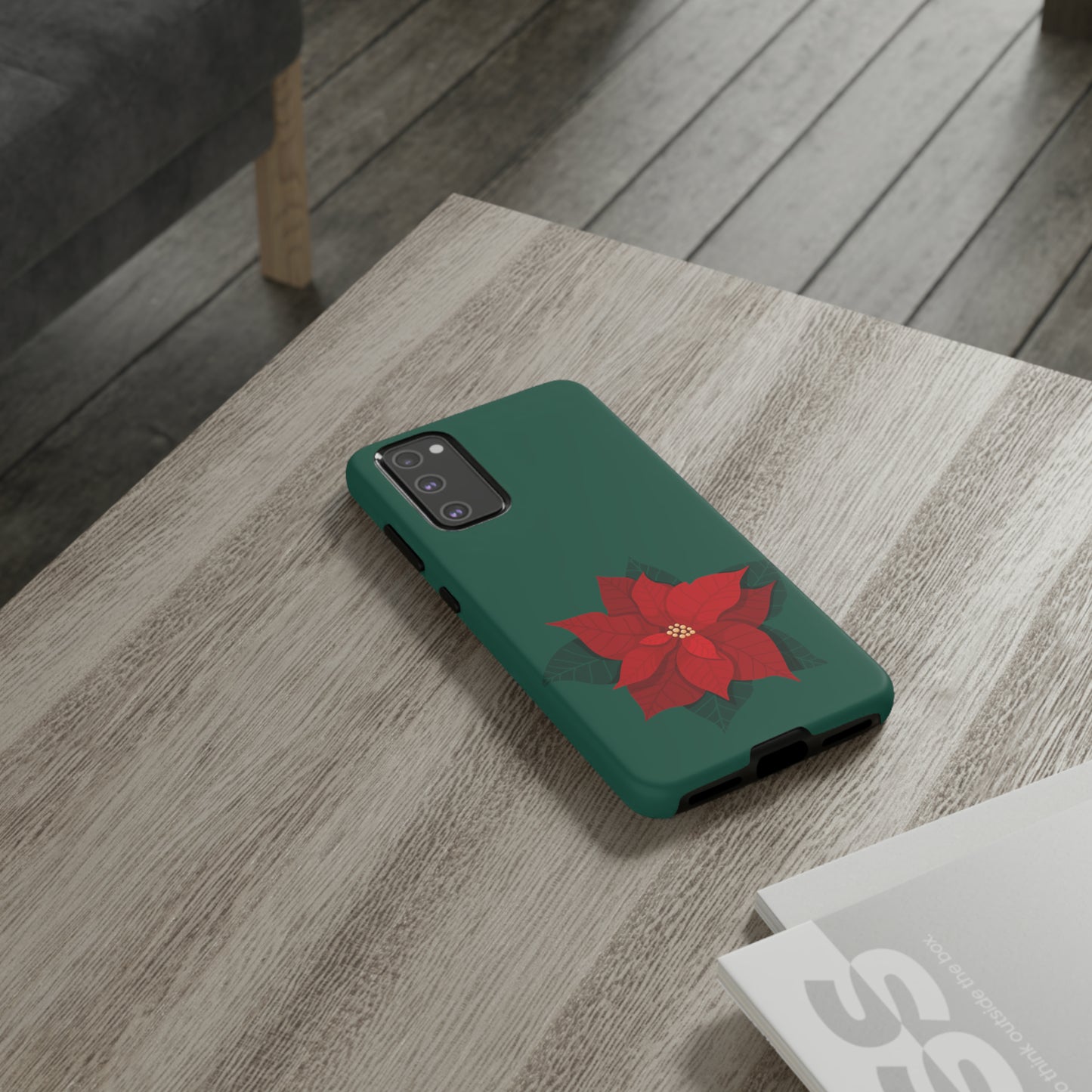 Poinsettia Charm #10-Tough Cases - MahaCase