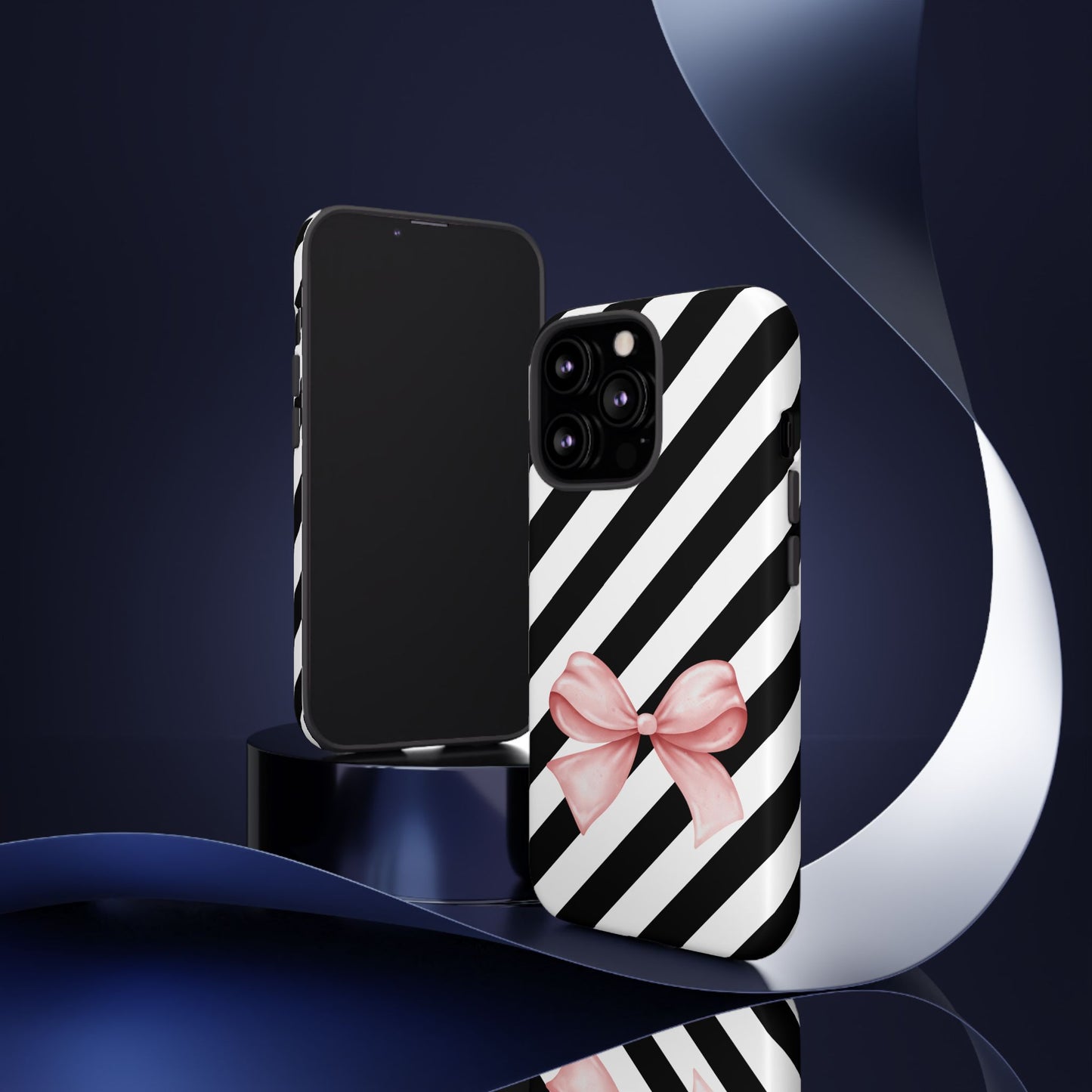 Ribbon & Patterns - Tough Cases iPhone Samsung Google Pixel - MahaCase