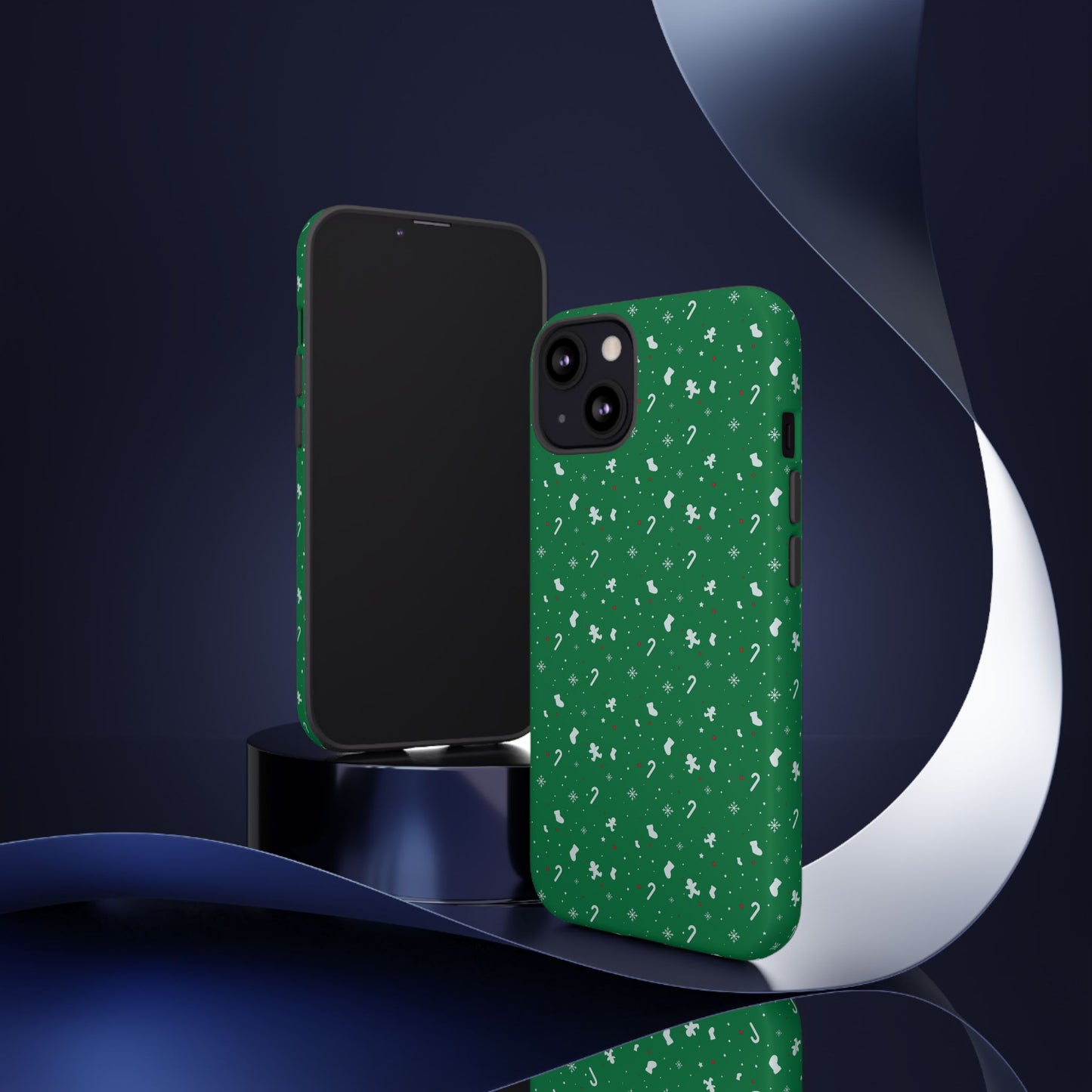 Candy Cane Blizzard #24 - Tough Cases iPhone Samsung Google Pixel - MahaCase