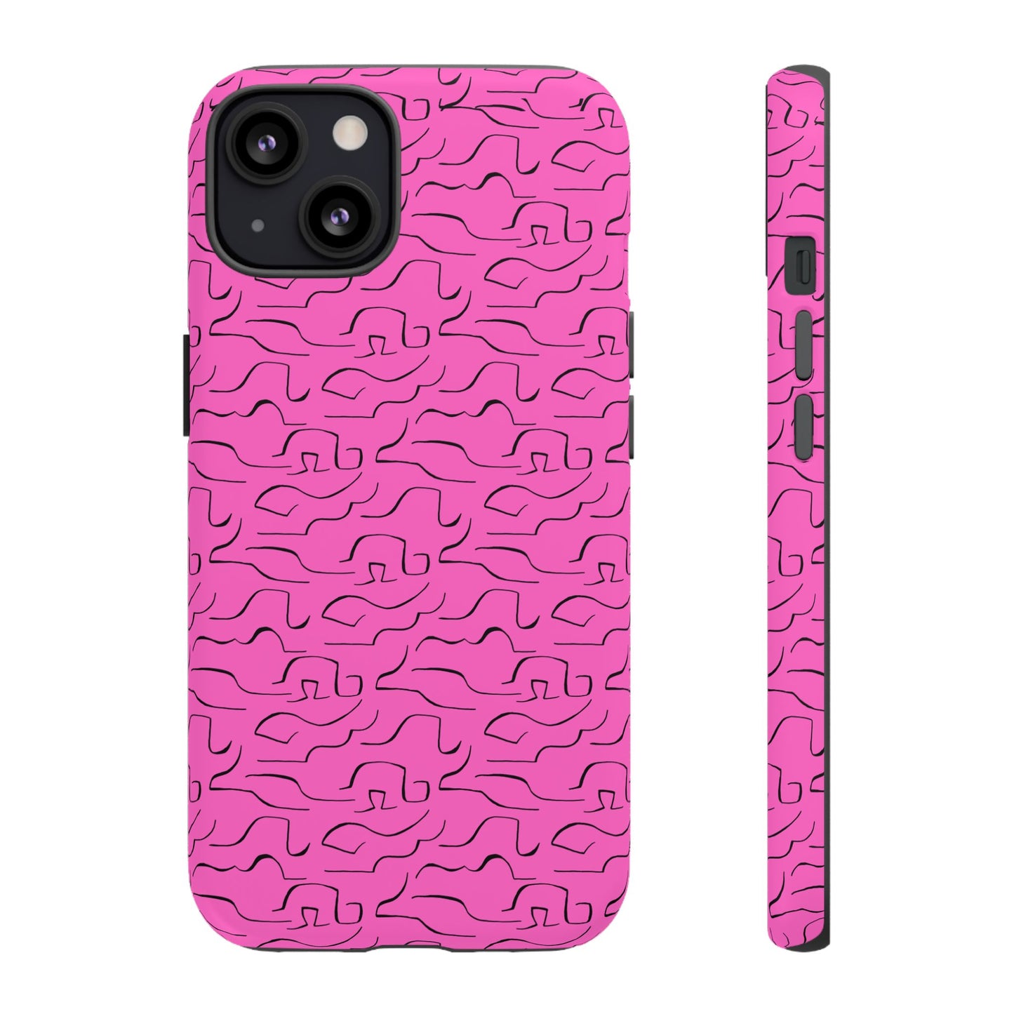 Pink Pattern #33 Tough Cases - MahaCase
