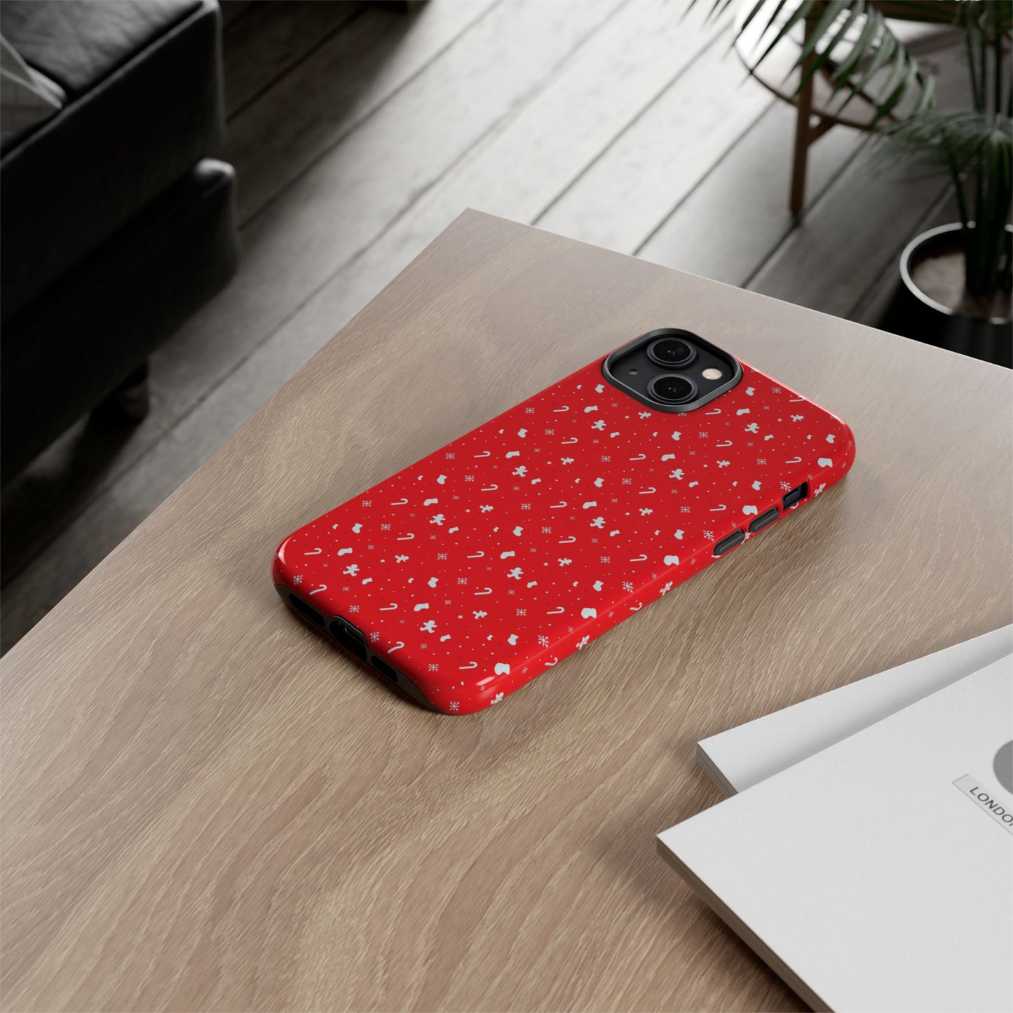 Candy Cane Blizzard #22 - Tough Cases iPhone Samsung Google Pixel - MahaCase