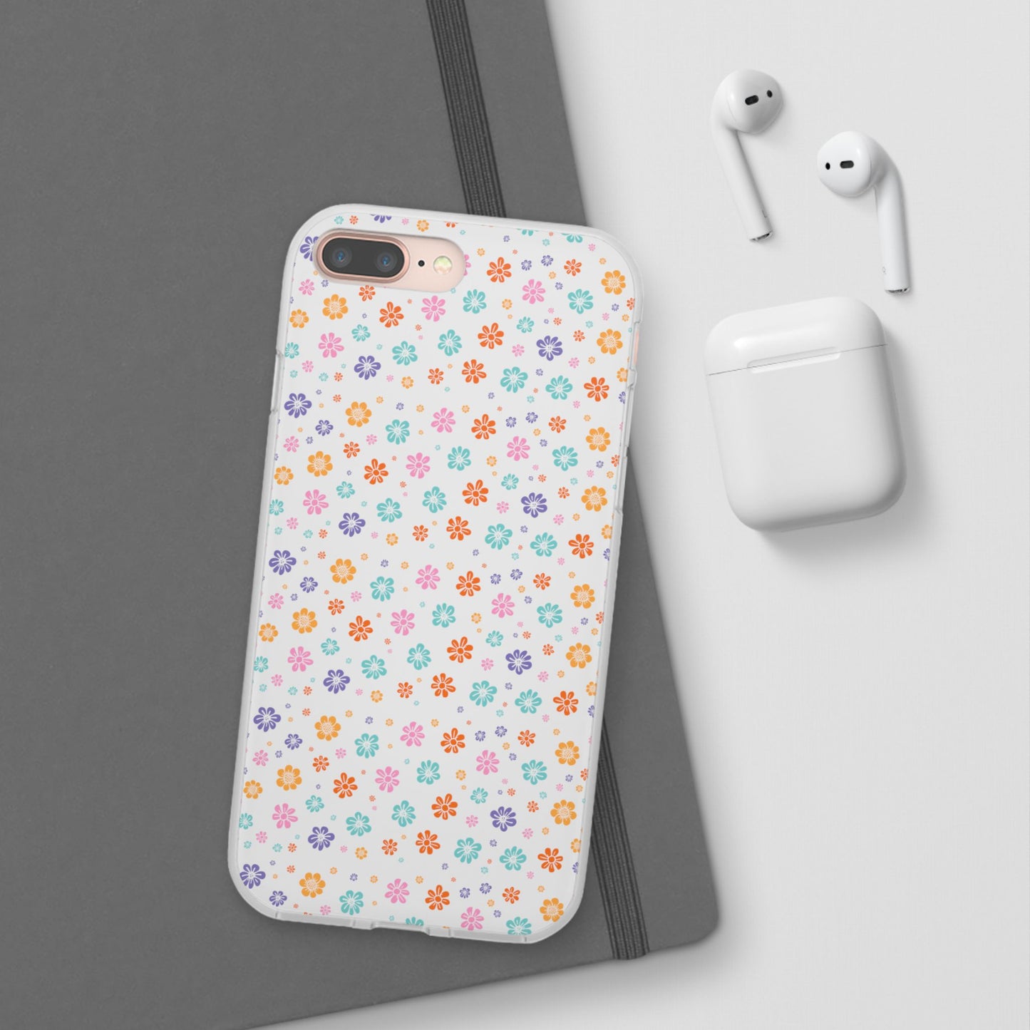Colorful Spring Floral Flexi Case - Stylish Phone Protection - iPhone Samsung with Gift Packaging - MahaCase